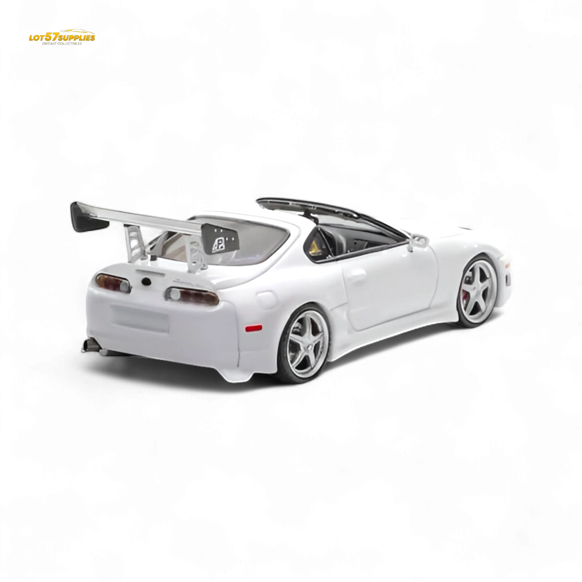 (Pre-Order) Fast Speed Supra Targa White 1:64 - Image 3