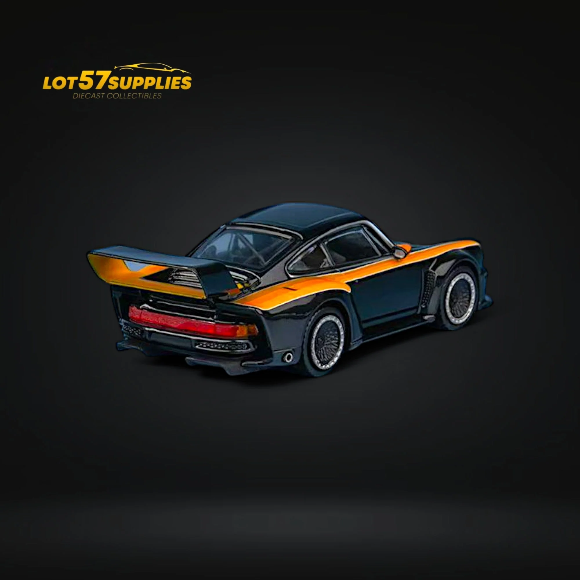 (Pre-Order) Findclassically Singer DLS Turbo Black Pearl 1:64 - Image 3