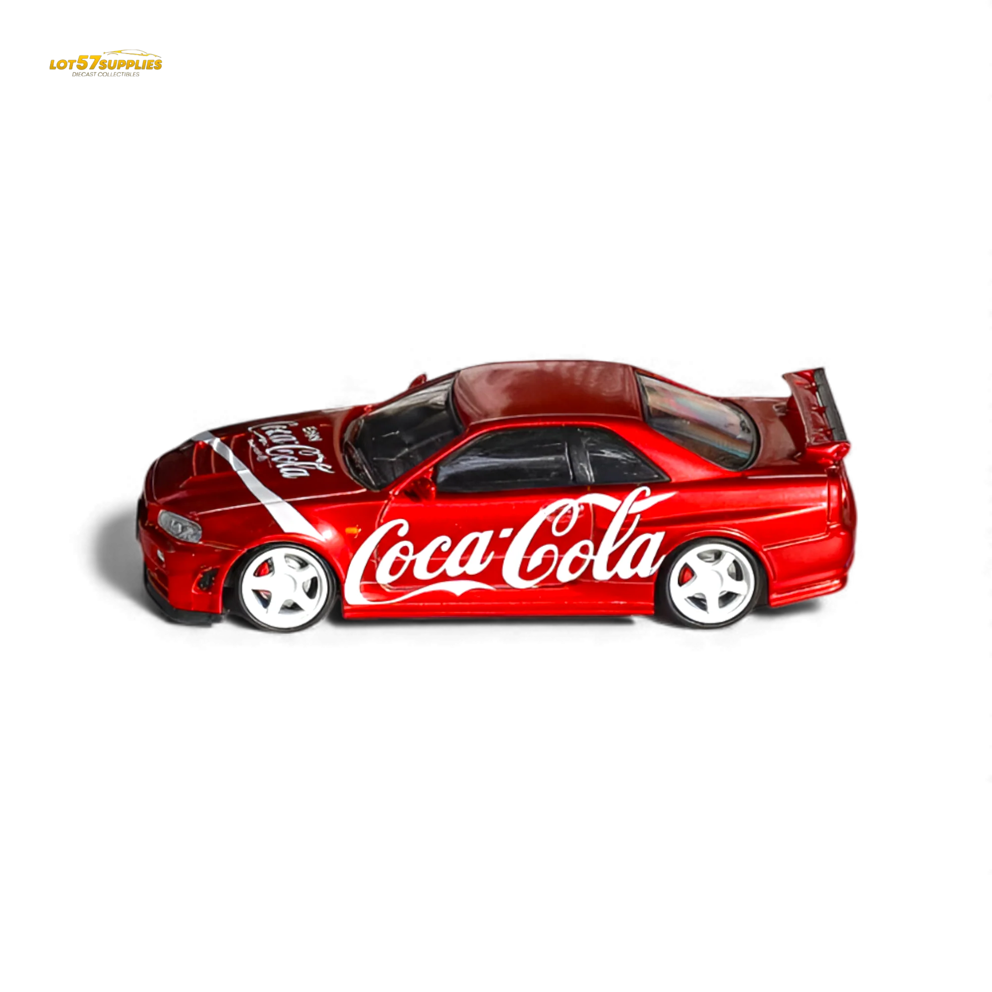 (Pre-Order) Fuji Nissan Skyline R34 GT-R Nismo Z-Tune Coca Cola 1:64 - Image 2