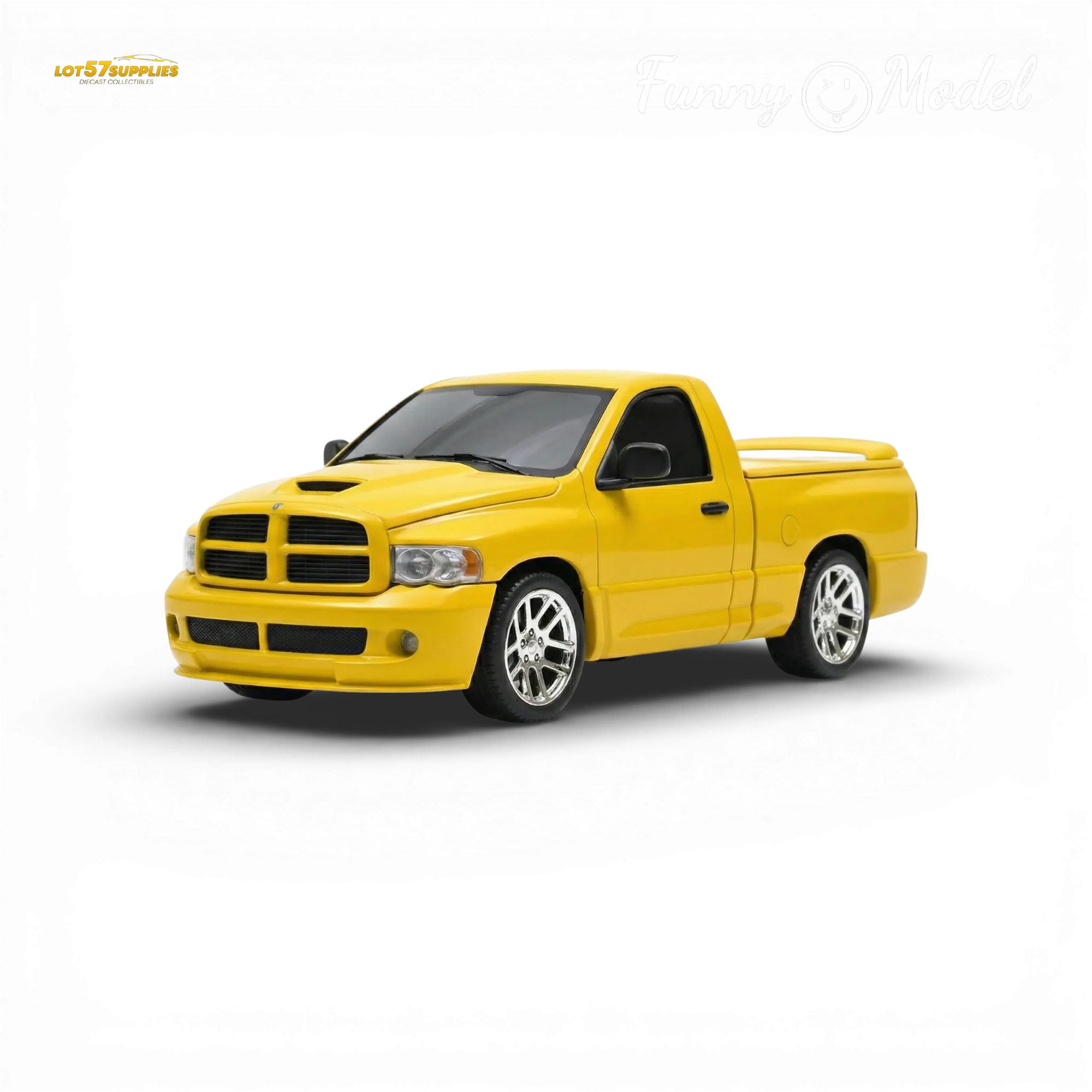 (Pre-Order) Funny Model Dodge RAM SRT-10 Yellow Fever 1:64 - Image 2