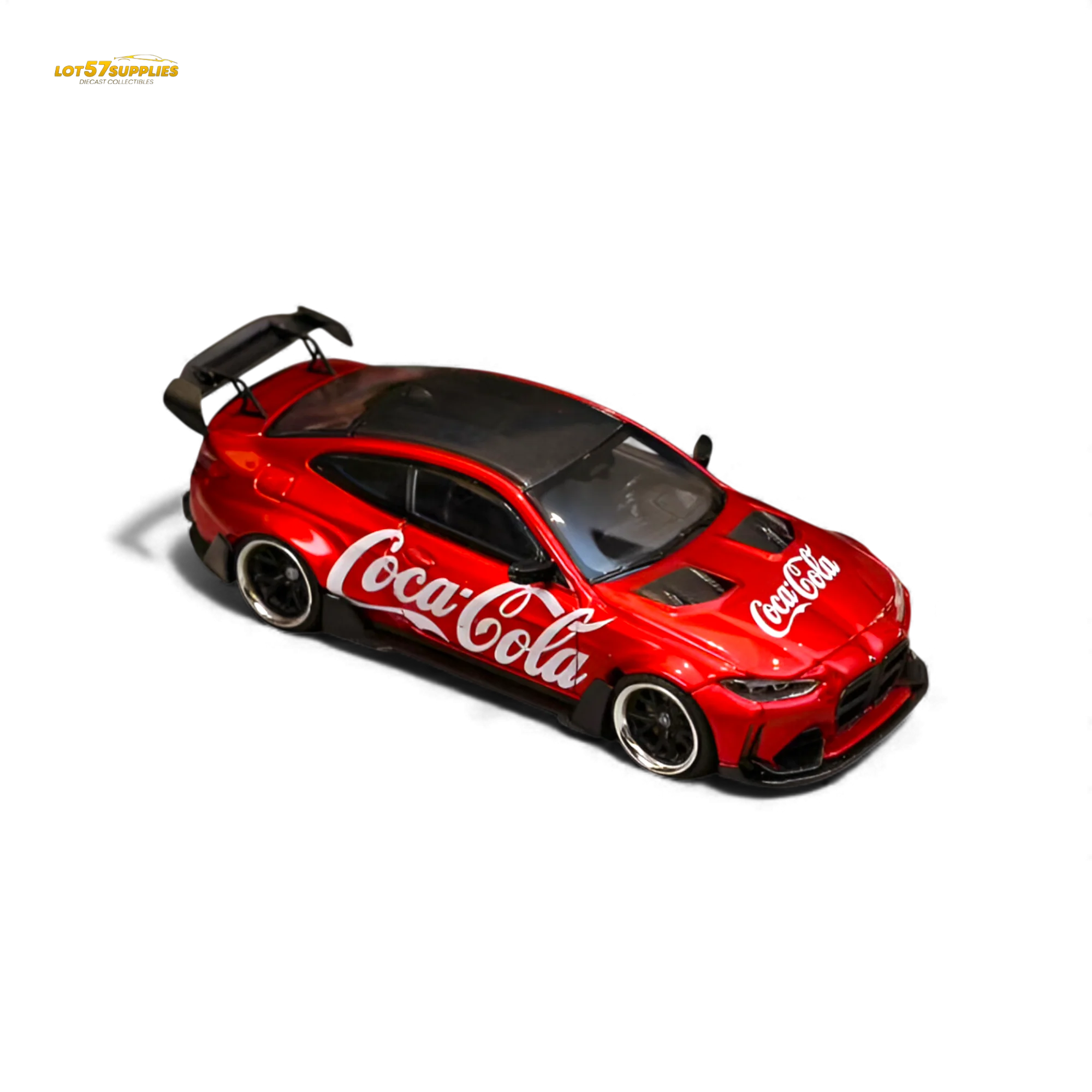 (Pre-Order) Ghost Player BMW G82 M4 Wide-Body Coca Cola 1:64 - Image 2