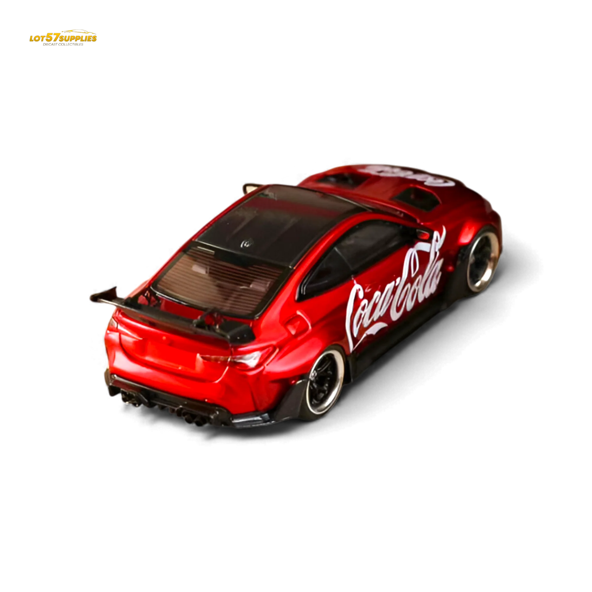 (Pre-Order) Ghost Player BMW G82 M4 Wide-Body Coca Cola 1:64 - Image 3