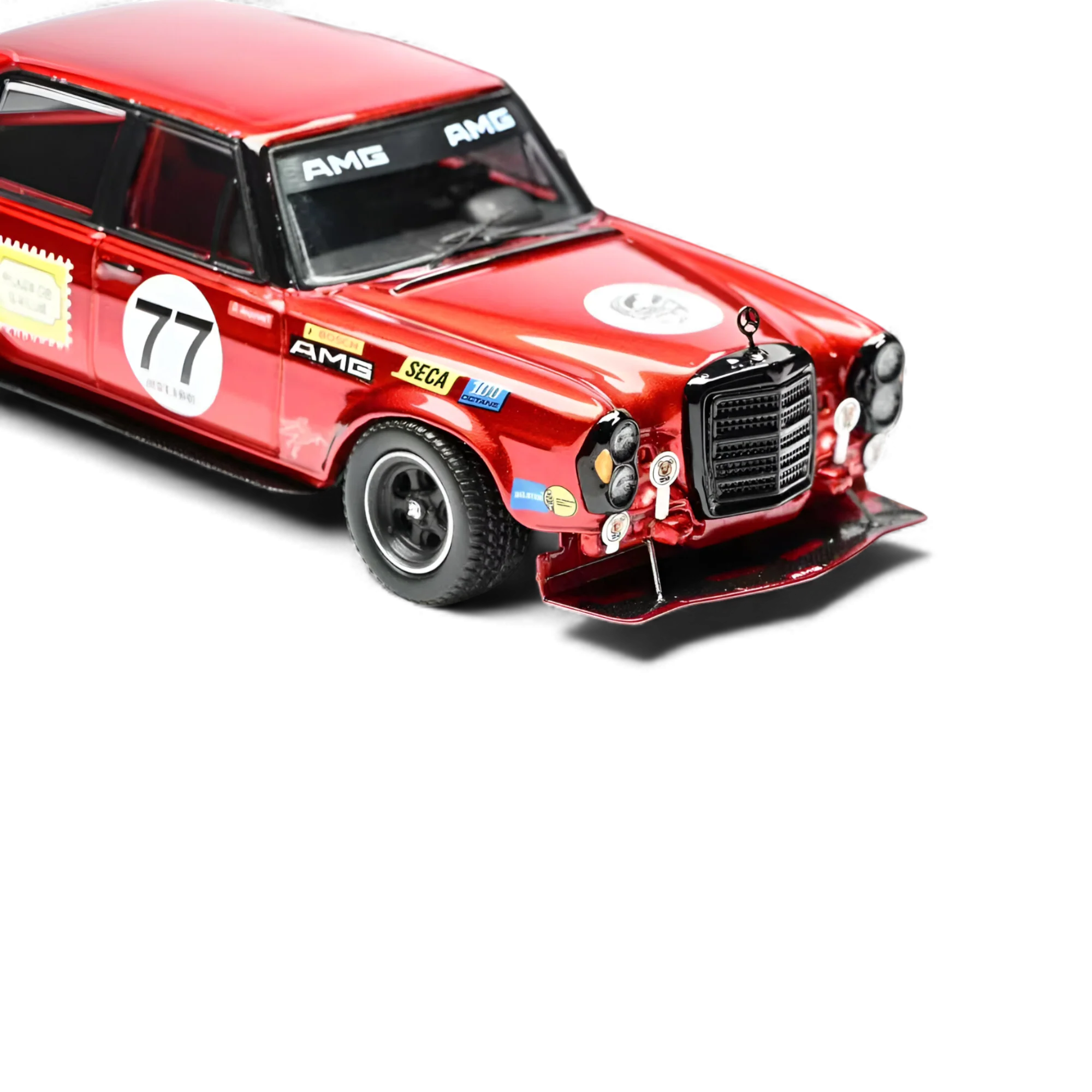 (Pre-Order) Glory Model Mercedes-Benz W205 C63 Red Pig Tribute 1:64 - Image 5