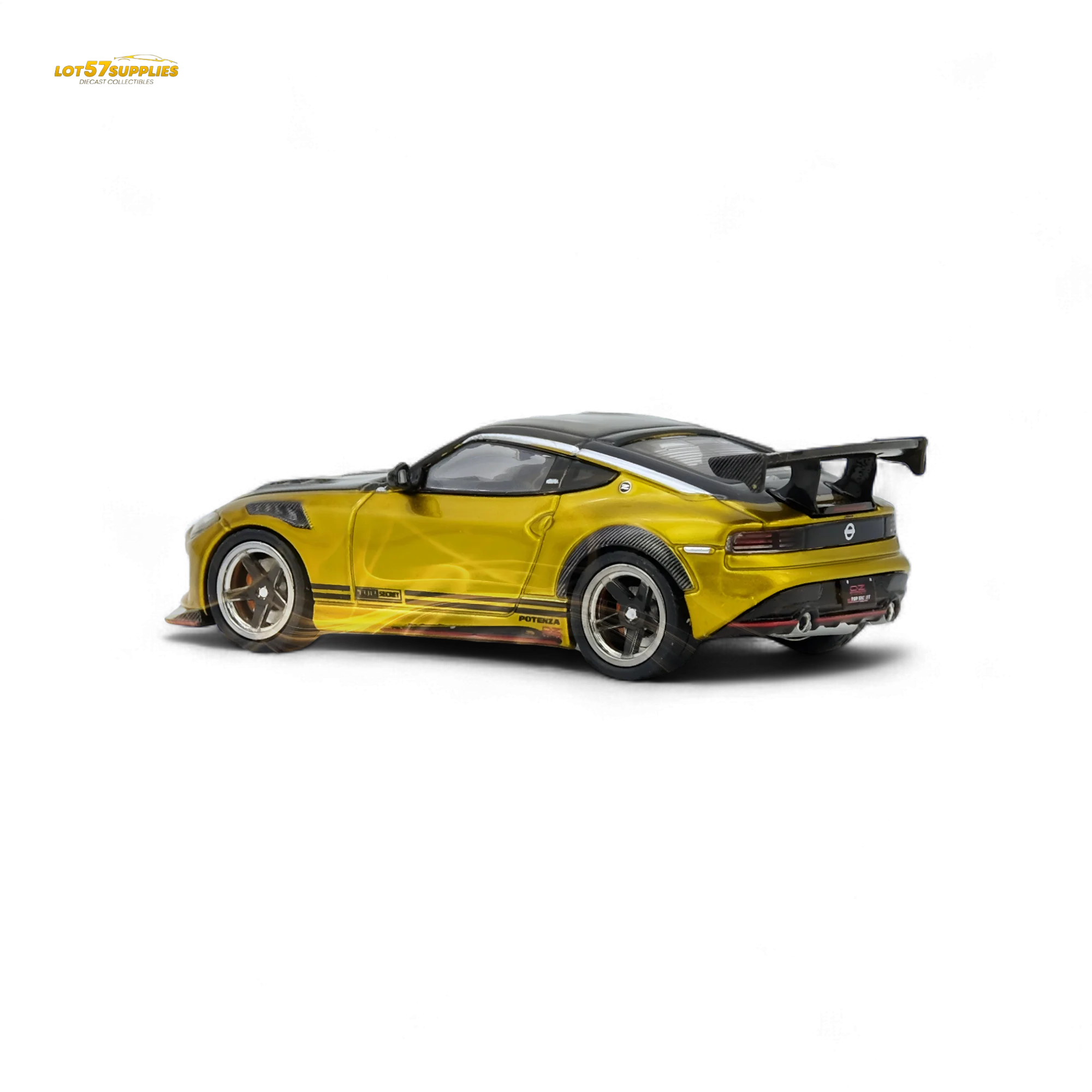 (Pre-Order) Inno64 Top Secret Fairlady Z RZ34 Gold 1:64 - Image 3