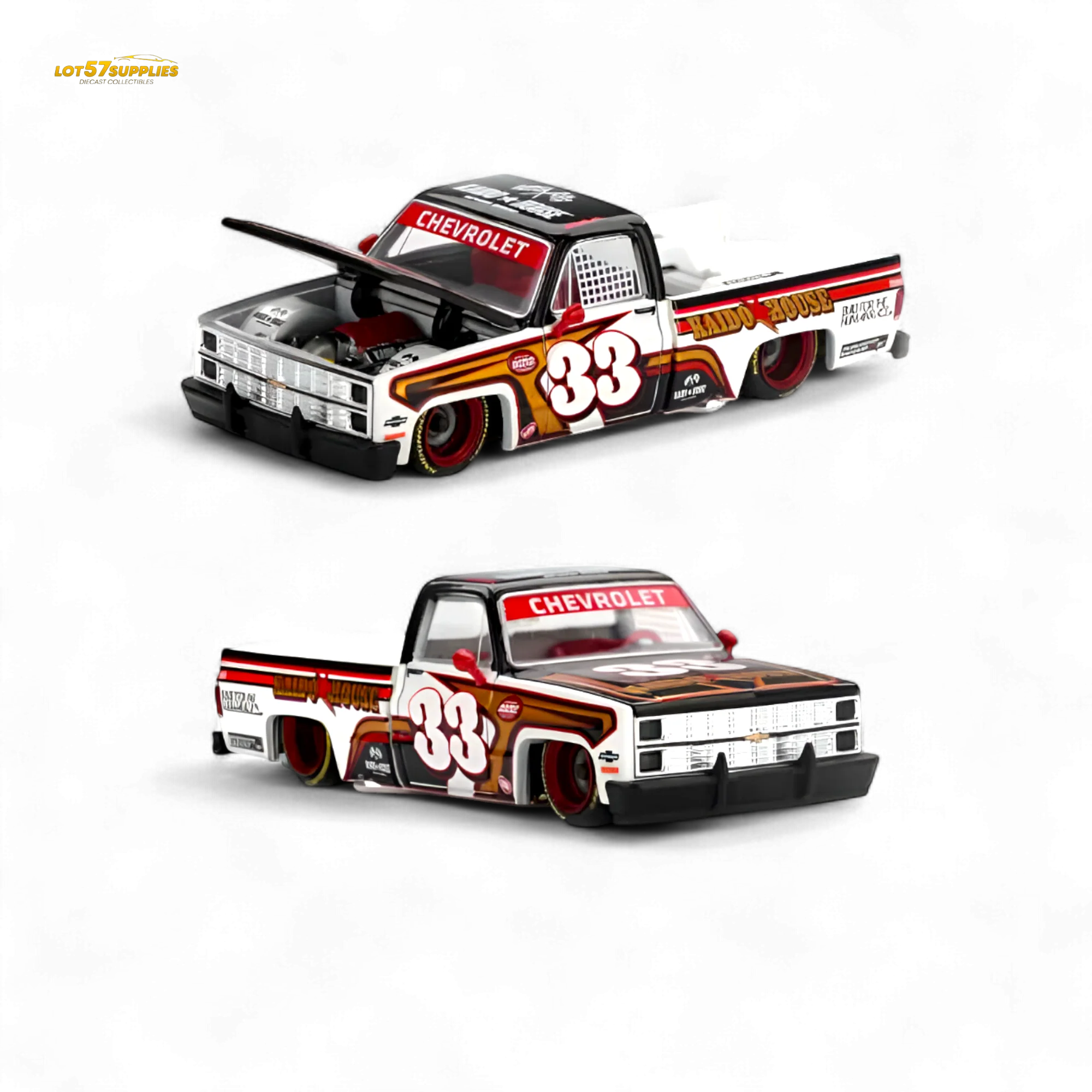 (Pre-Order) Kaido House Chevrolet Silverado Intimidator V1 1:64 - Image 2