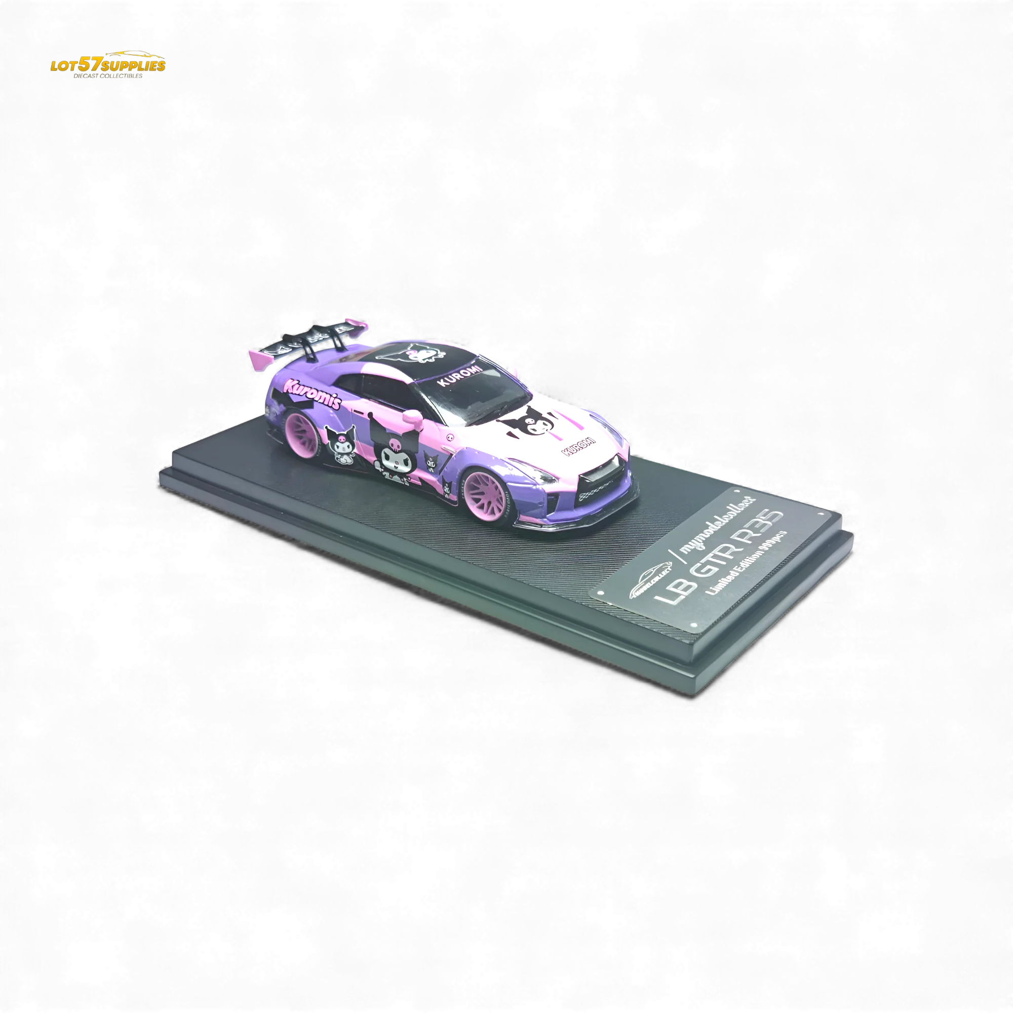 (Pre-Order) MC LB GTR 1.5 Version - Pink Purple KUROMI 1:64 - Image 2