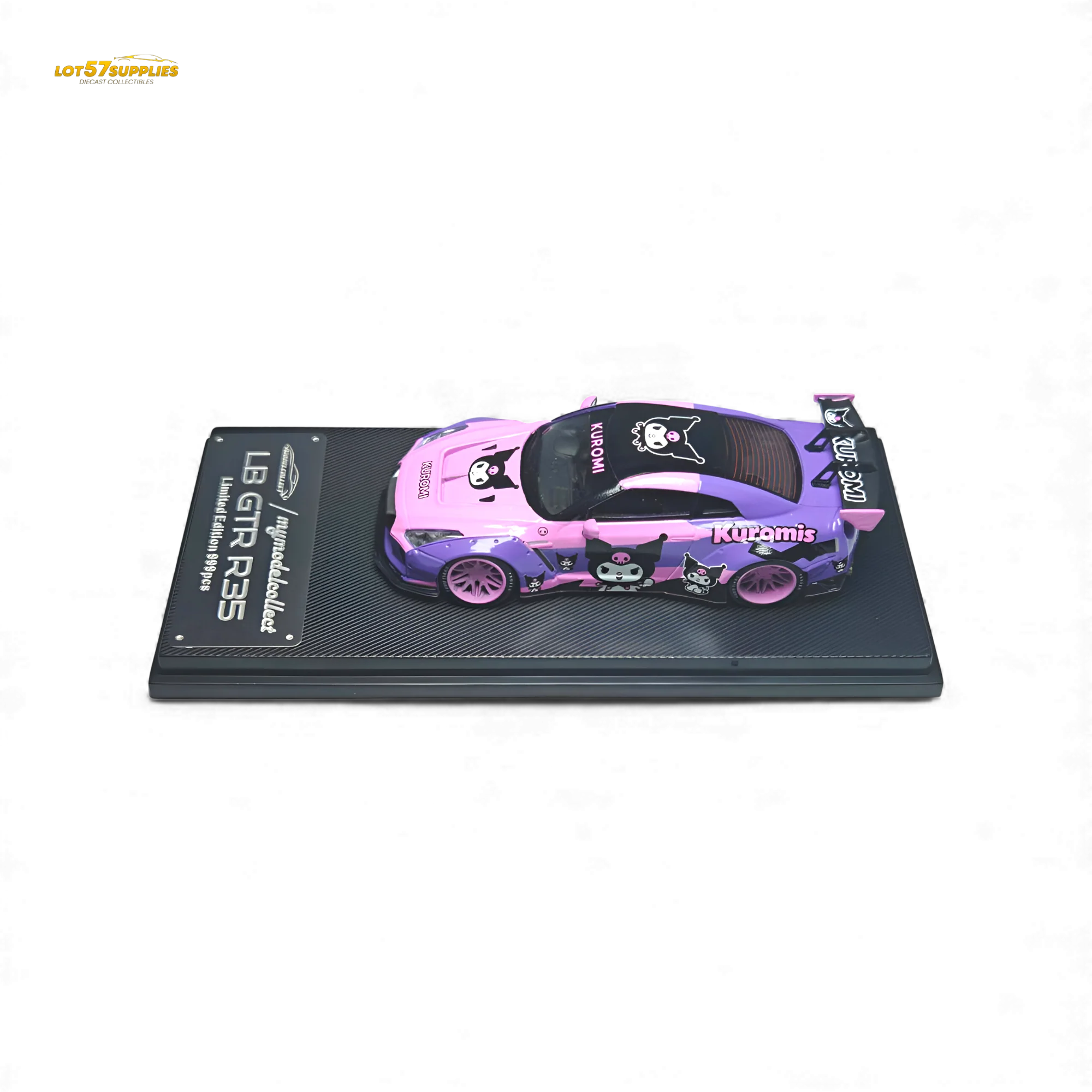 (Pre-Order) MC LB GTR 1.5 Version - Pink Purple KUROMI 1:64 - Image 3