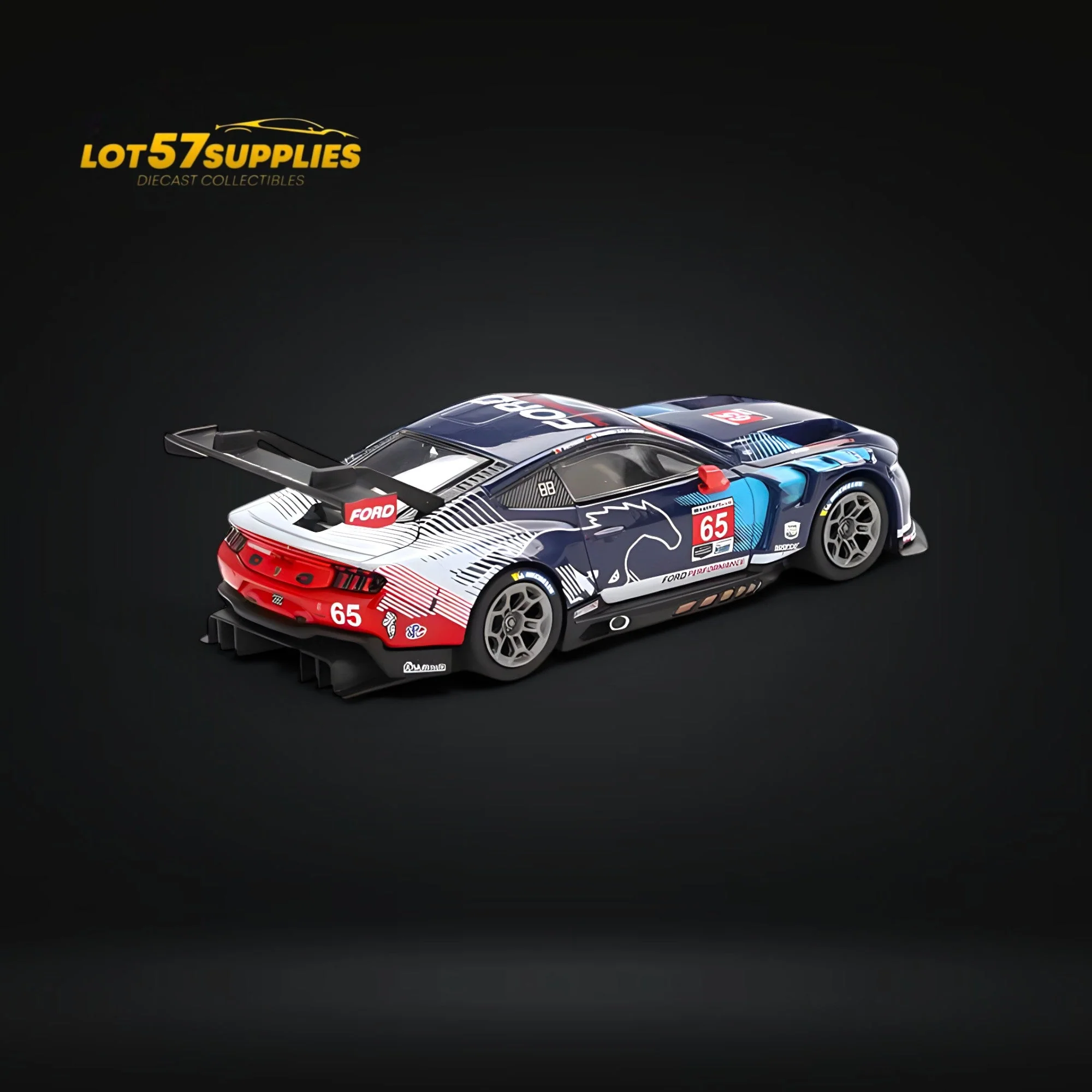 (Pre-Order) Mini-GT Ford Mustang GT3 #65 1:64 - Image 3