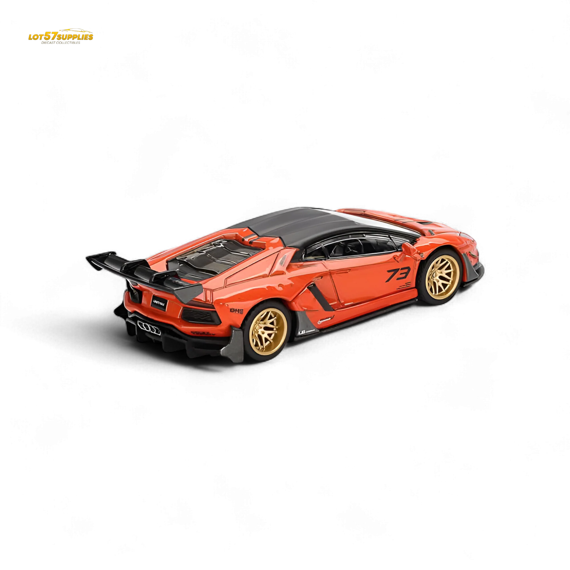 (Pre-Order) Mini GT Lamborghini Aventador Orange 1:64 - Image 3