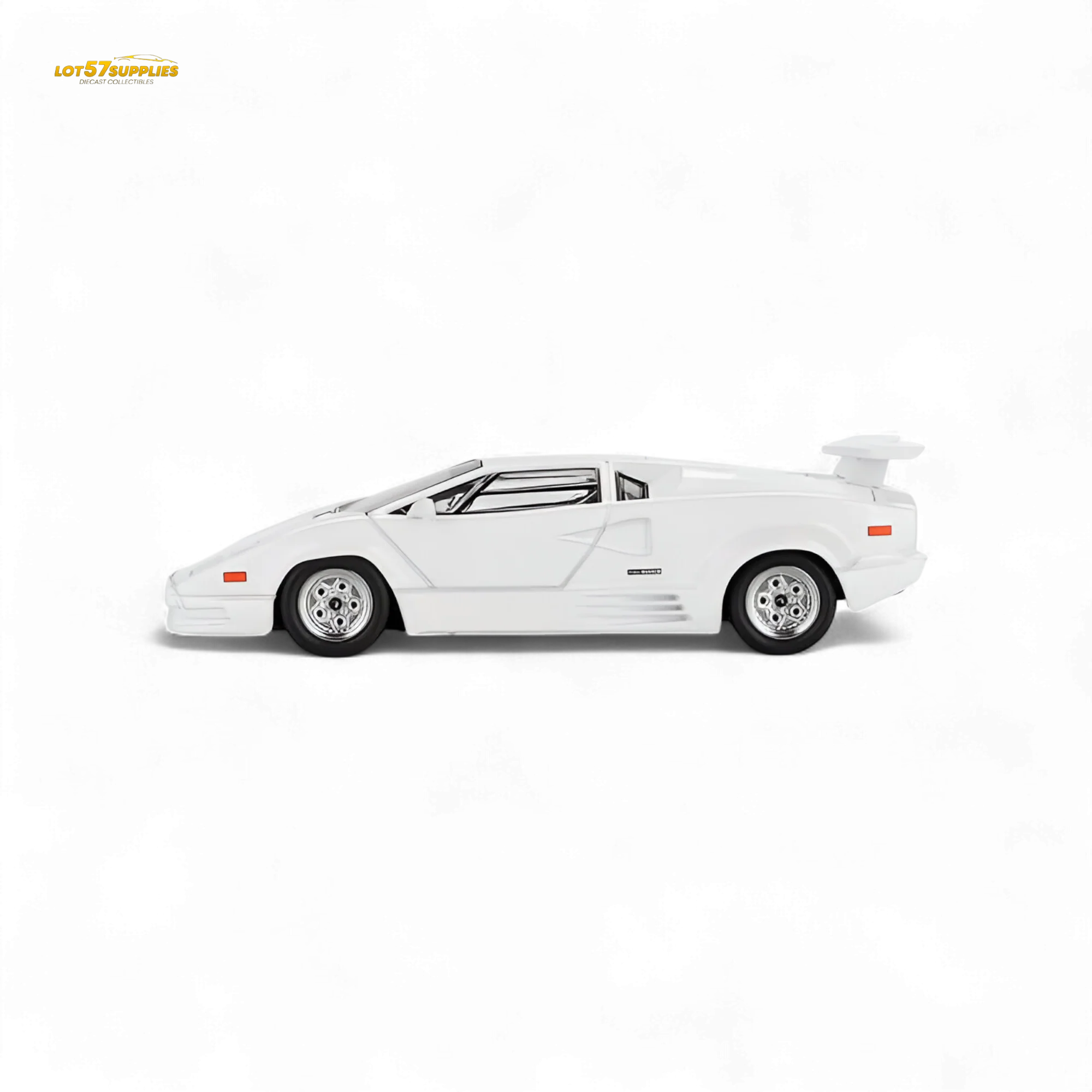 (Pre-Order) Mini-GT Lamborghini Countach 25th Anniversary White 1:64 - Image 2