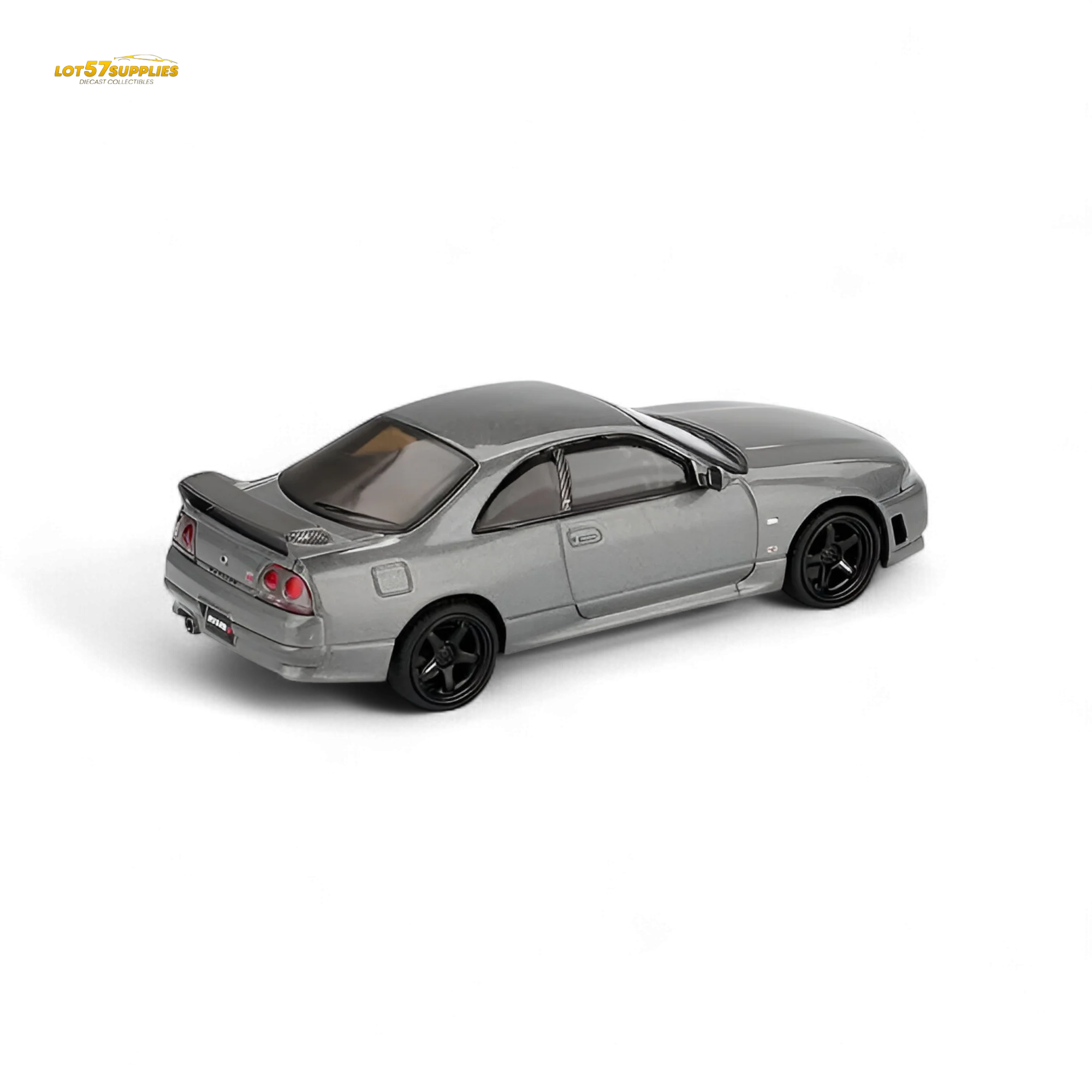 (Pre-Order) Mini GT Nissan Skyline GT-R NISMO BCNR33 CRS Version Dark Metal Gray 1:64 - Image 3