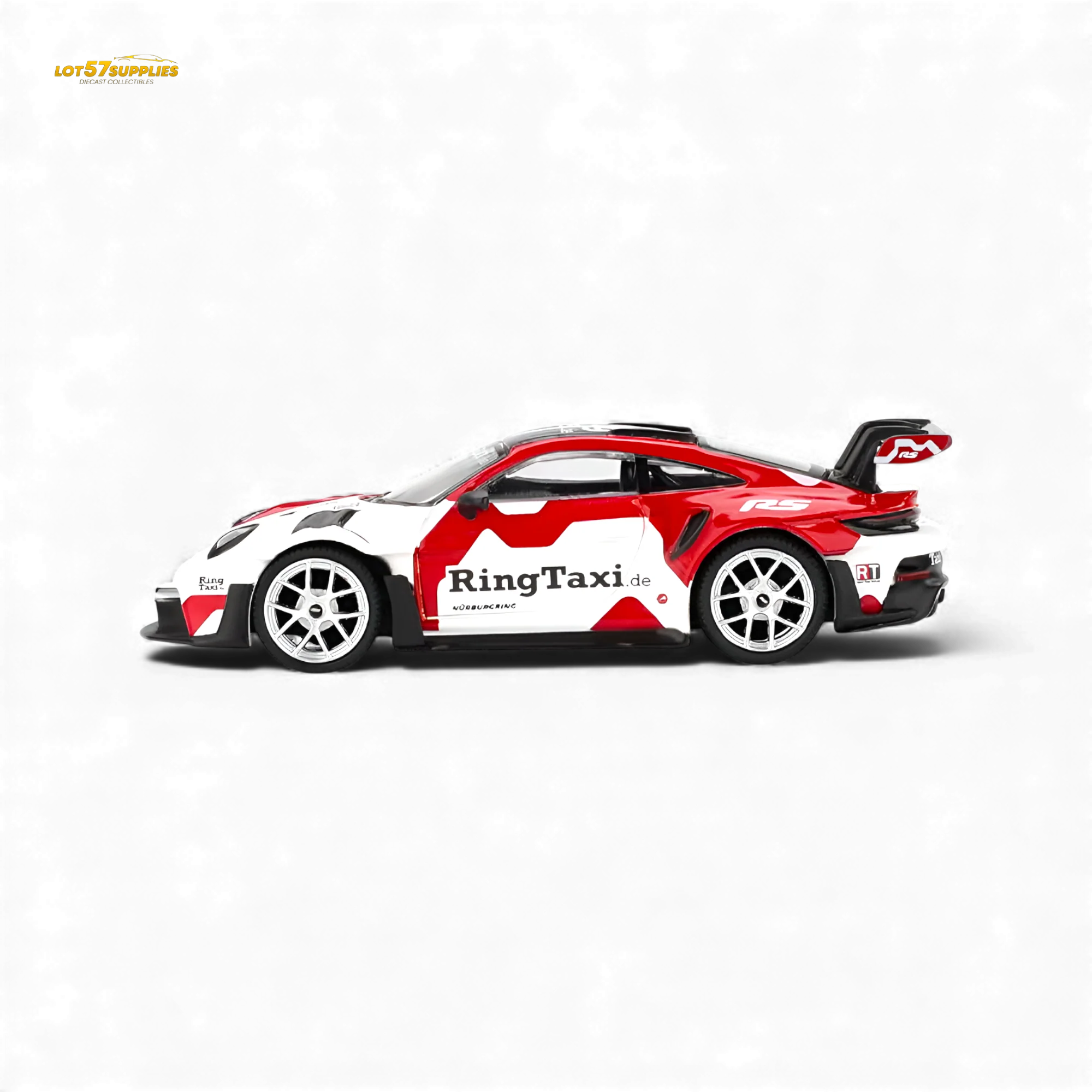 (Pre-Order) Mini GT Porsche 911 GT3 RS Weissach RingTaxi 1:64 - Image 2
