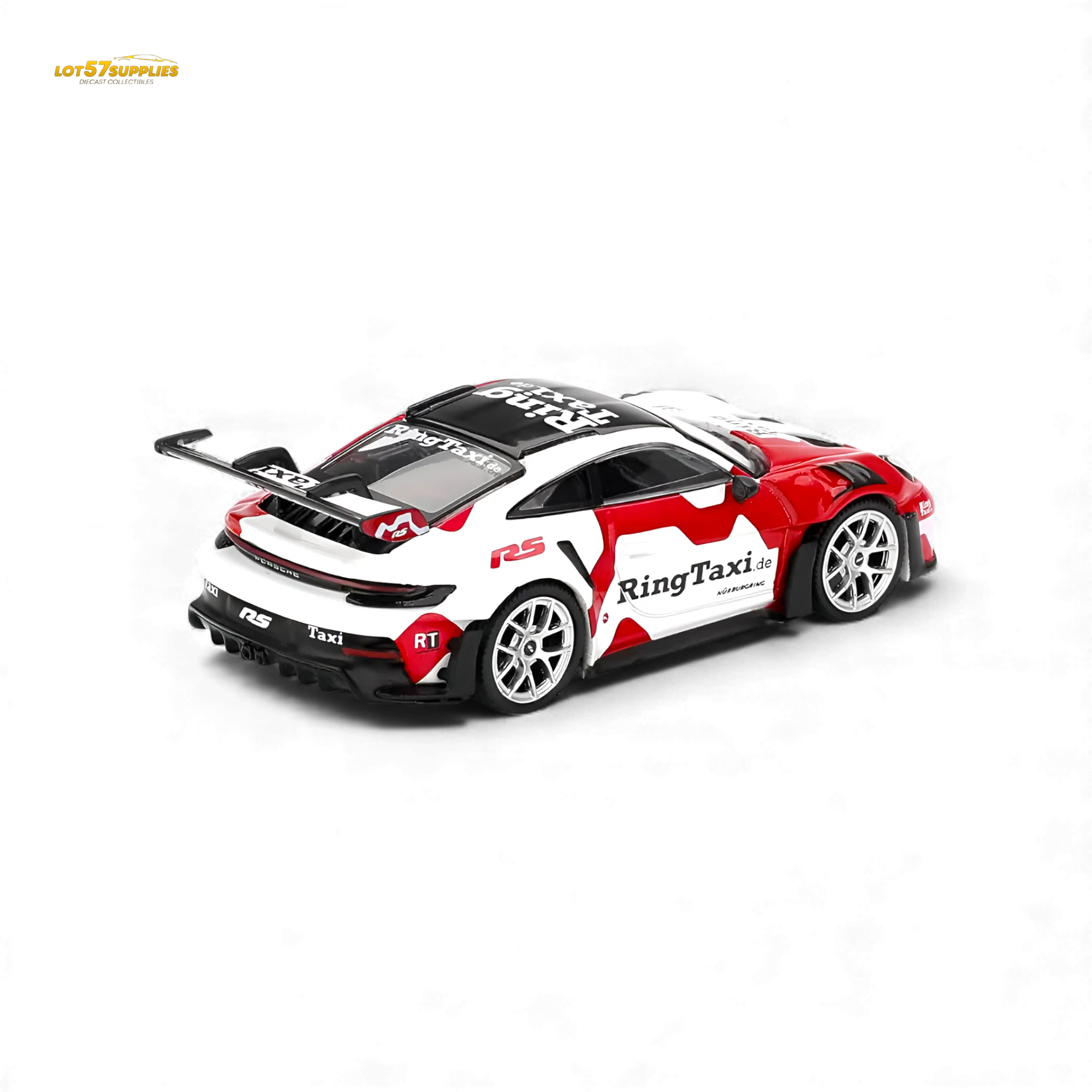 (Pre-Order) Mini GT Porsche 911 GT3 RS Weissach RingTaxi 1:64 - Image 3