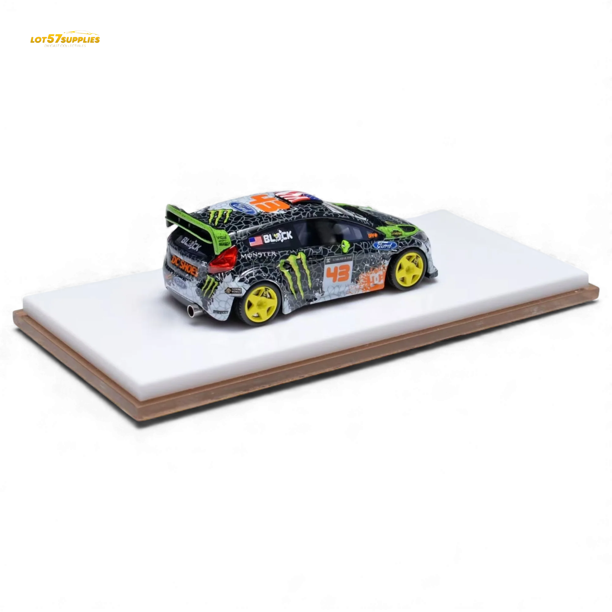 (Pre-Order) Minicraftsman Ken Block Ford Fiesta Gymkhana Livery 1:64 - Image 2
