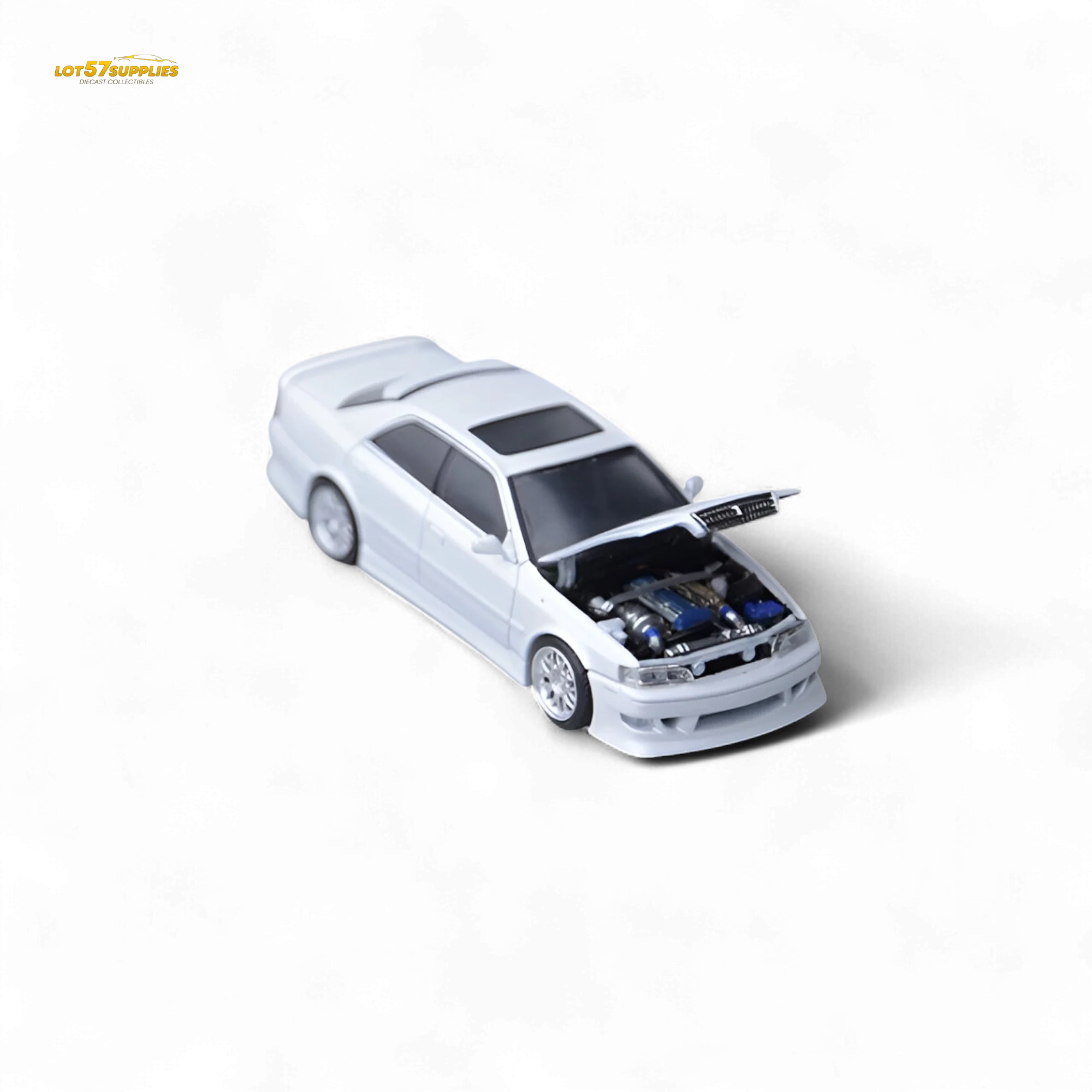 (Pre-Order) Model One Toyota JZX100 Pearl White 1:64 - Image 6