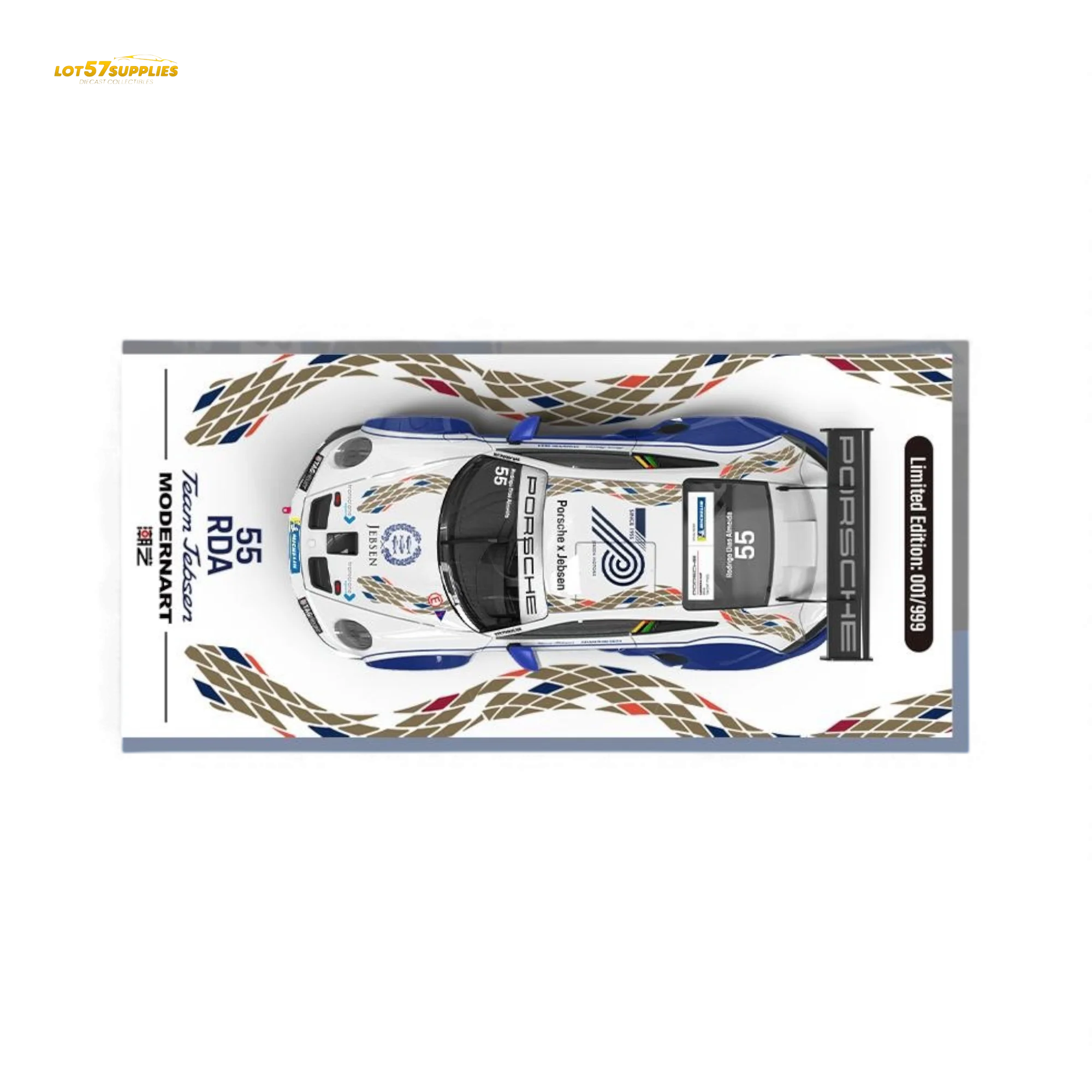 (Pre-Order) ModernArt Porsche 911 GT3 Carrera Cup 1:64 - Image 3