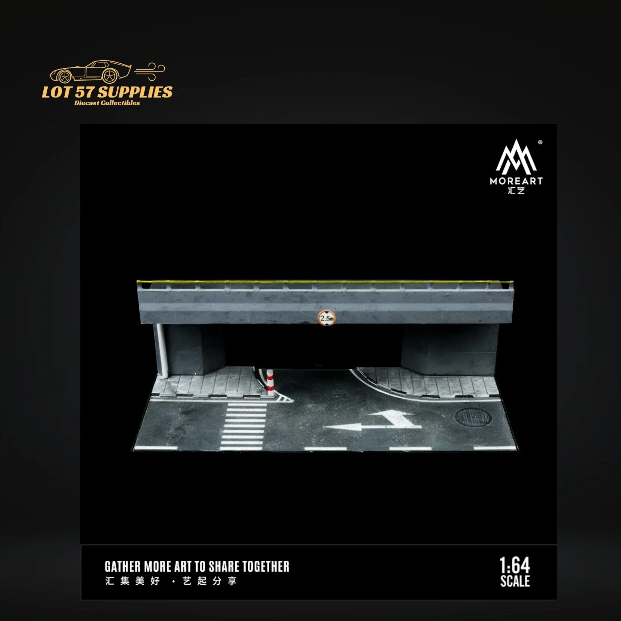 (Pre-Order) MoreArt Overpass Scene Diorama 1:64 - Image 4