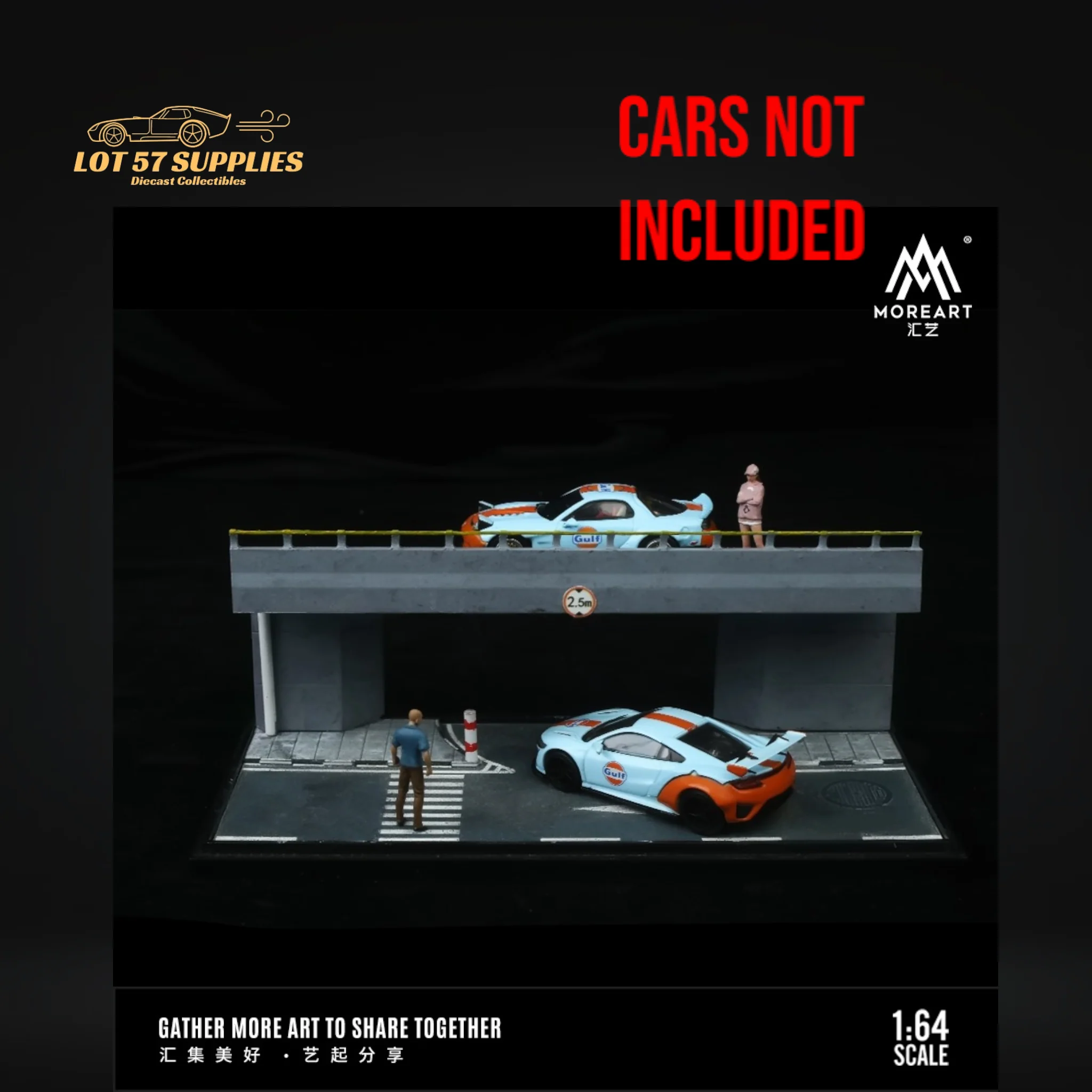 (Pre-Order) MoreArt Overpass Scene Diorama 1:64 - Image 6