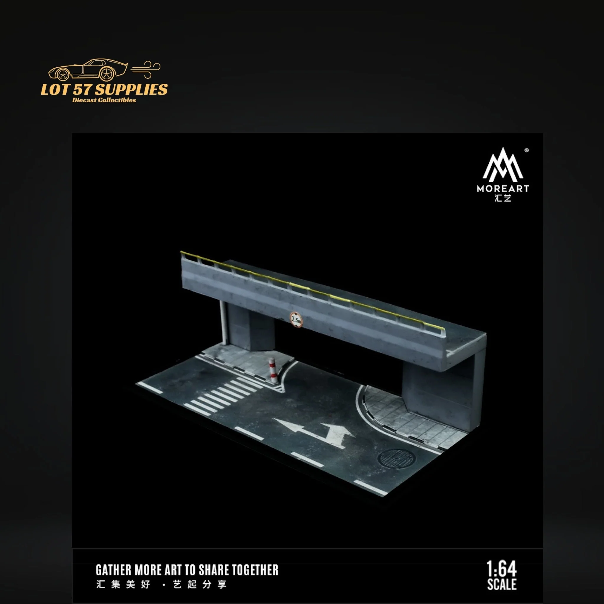 (Pre-Order) MoreArt Overpass Scene Diorama 1:64 - Image 7