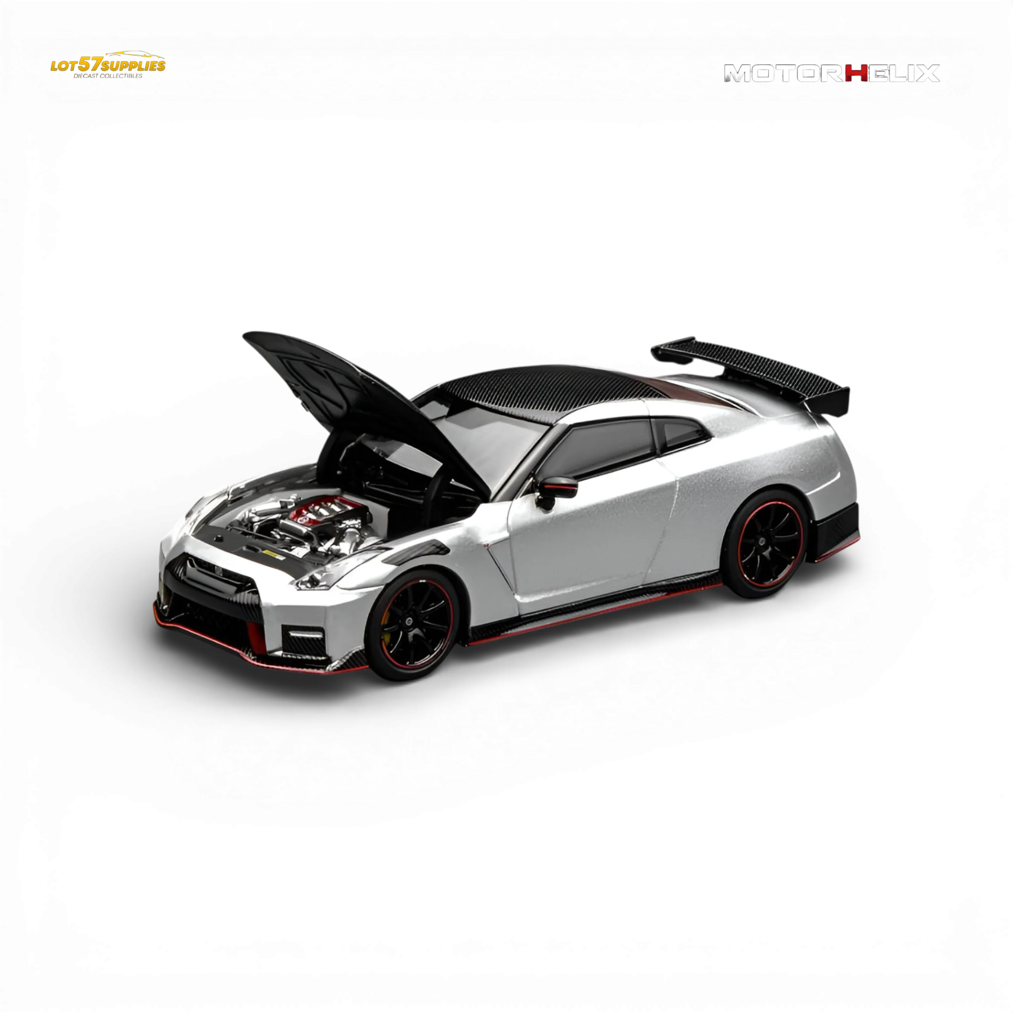 (Pre-Order) Motorhelix Nissan GT-R NISMO R35 1:64 - Image 4