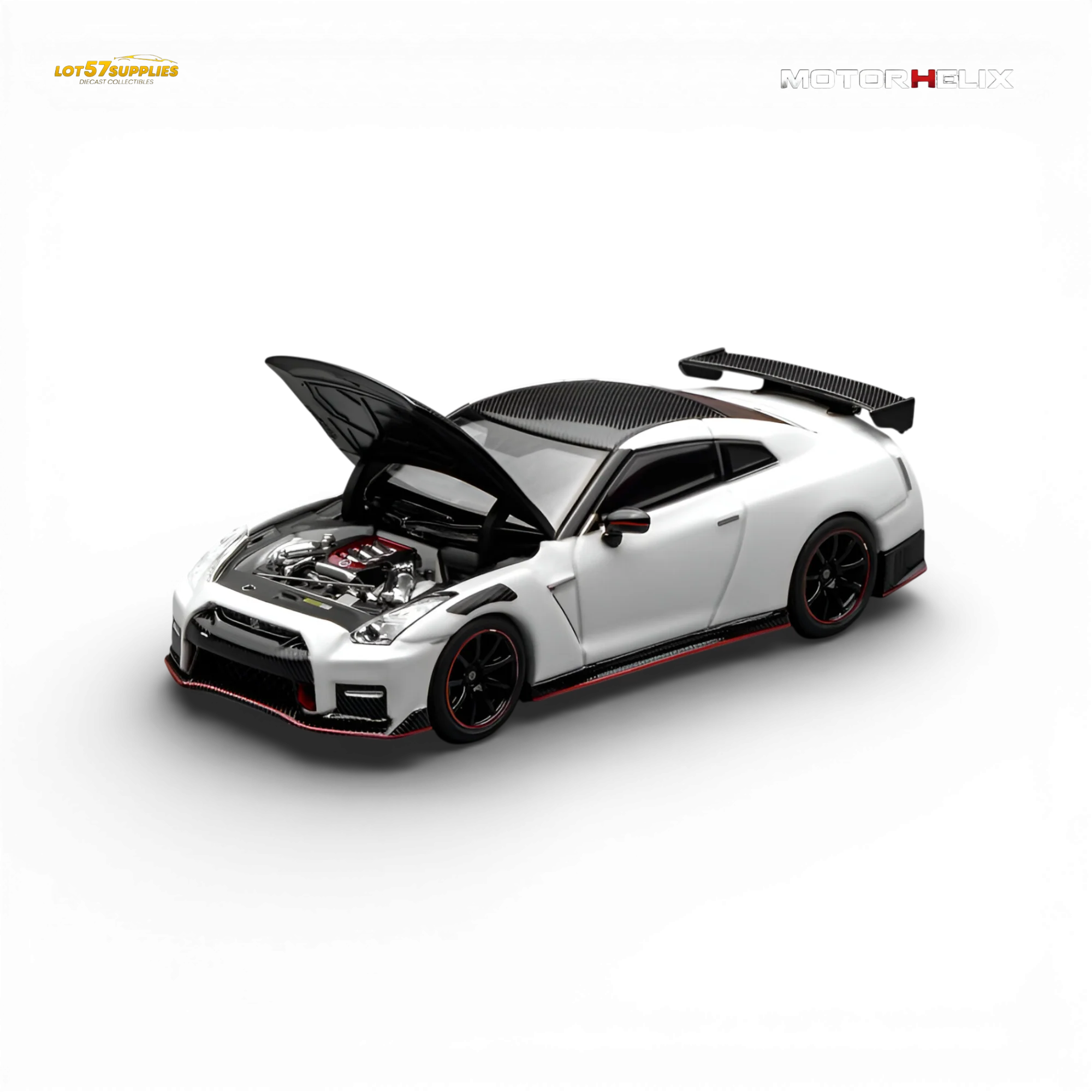 (Pre-Order) Motorhelix Nissan GT-R NISMO R35 1:64 - Image 5