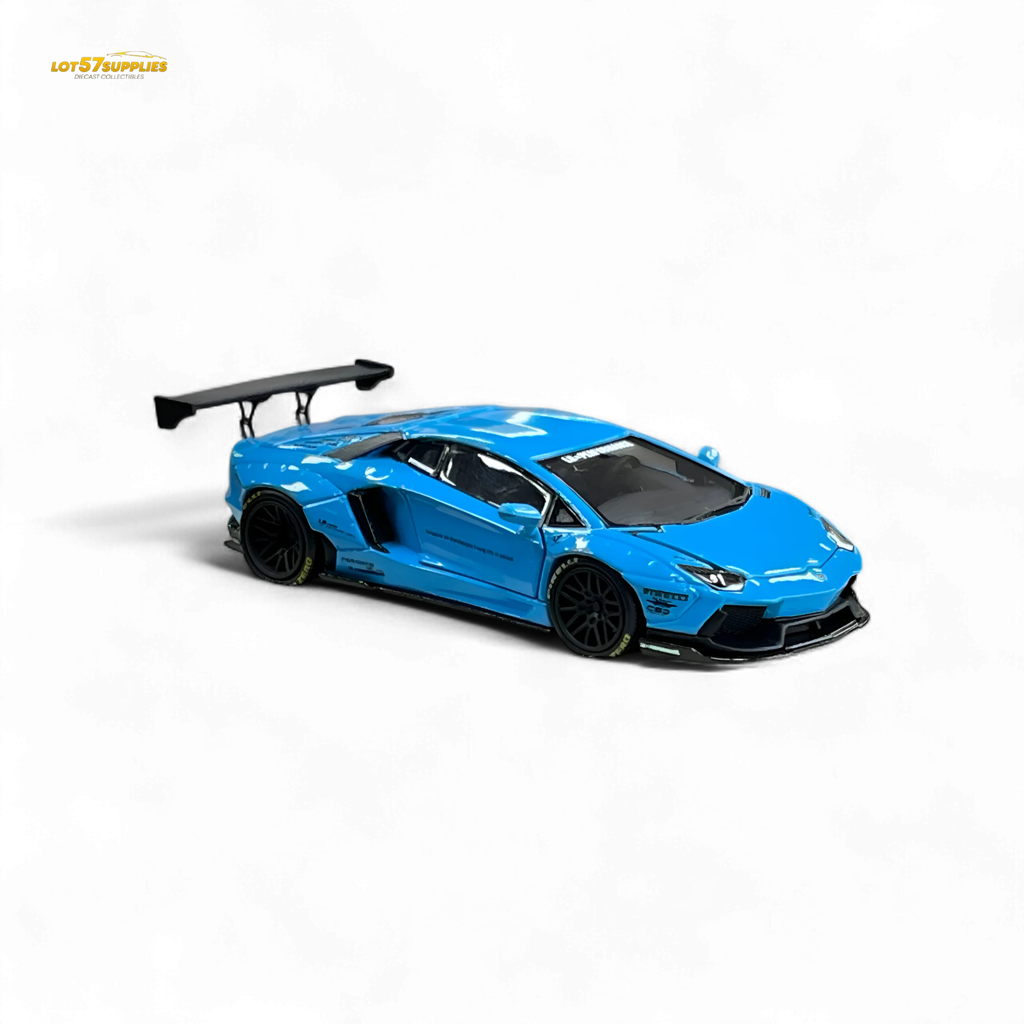 (Pre-Order) Pgm Lamborghini LP700-4 BB Blue 1:64 - Image 2