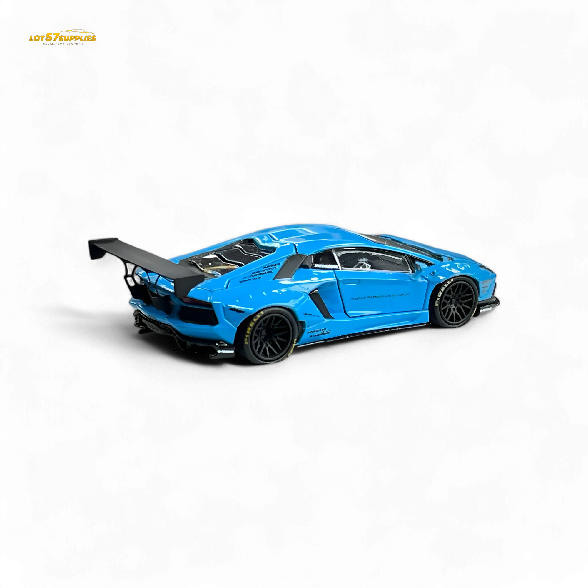 (Pre-Order) Pgm Lamborghini LP700-4 BB Blue 1:64 - Image 3