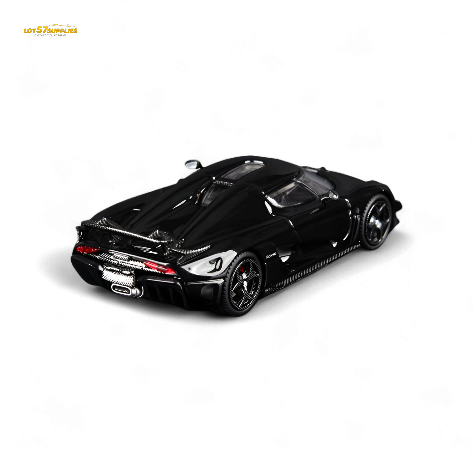 (Pre-Order) SC ART Regera Pearl Black 1:64 - Image 2