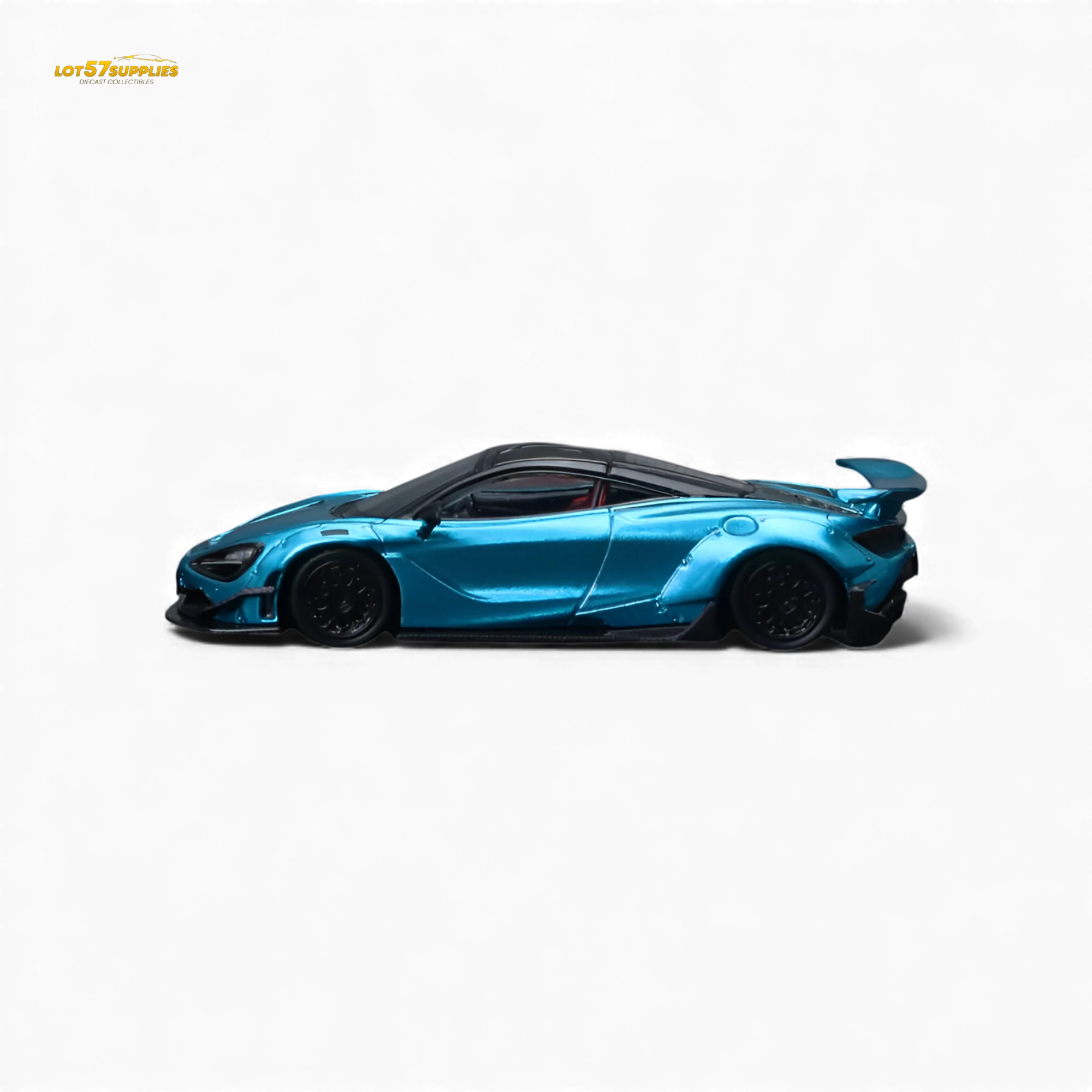 (Pre-Order) SC McLaren 720S Bright Blue 1:64 - Image 3