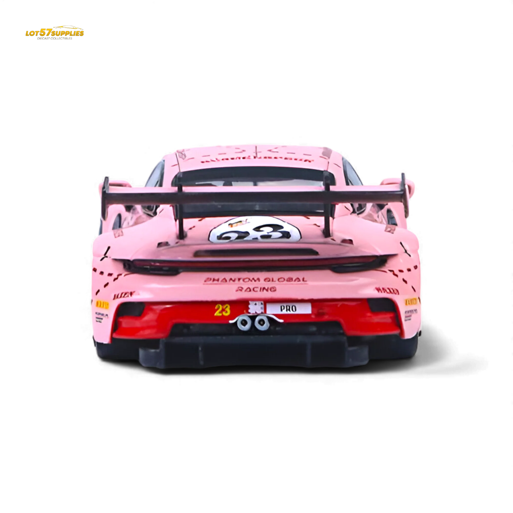 (Pre-Order) SR Porsche 911 GT3 R Pink Pig Livery 1:64 - Image 3