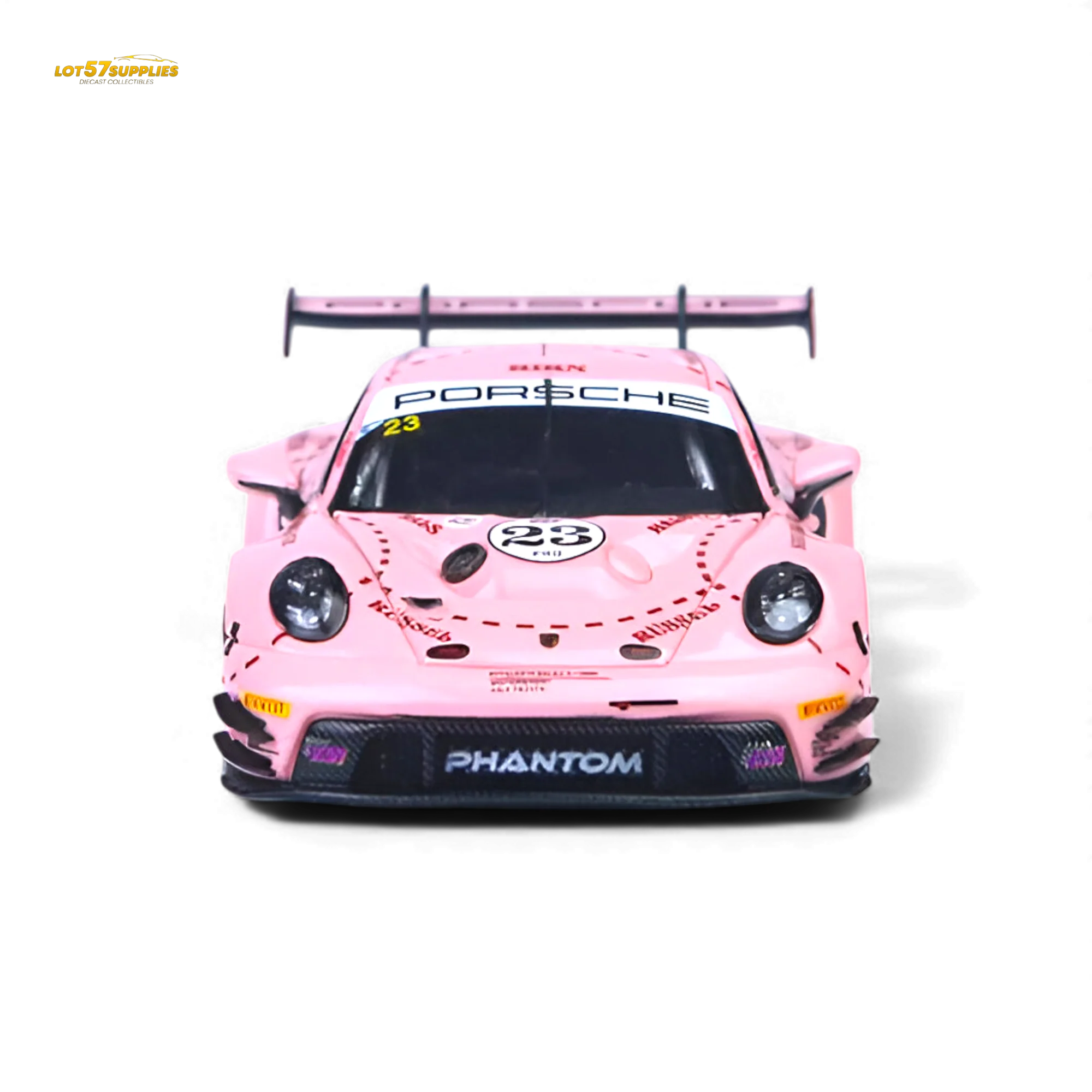 (Pre-Order) SR Porsche 911 GT3 R Pink Pig Livery 1:64 - Image 4