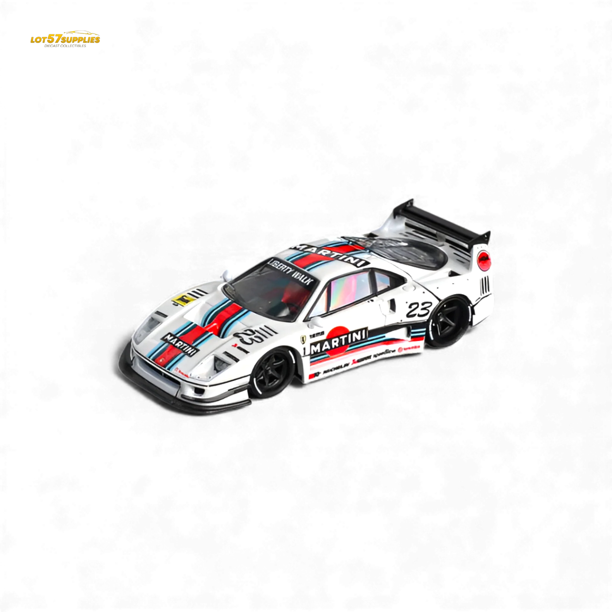 (Pre-Order) Star Models Ferrari F40 LB-Works Martini 23# 1:64 - Image 2