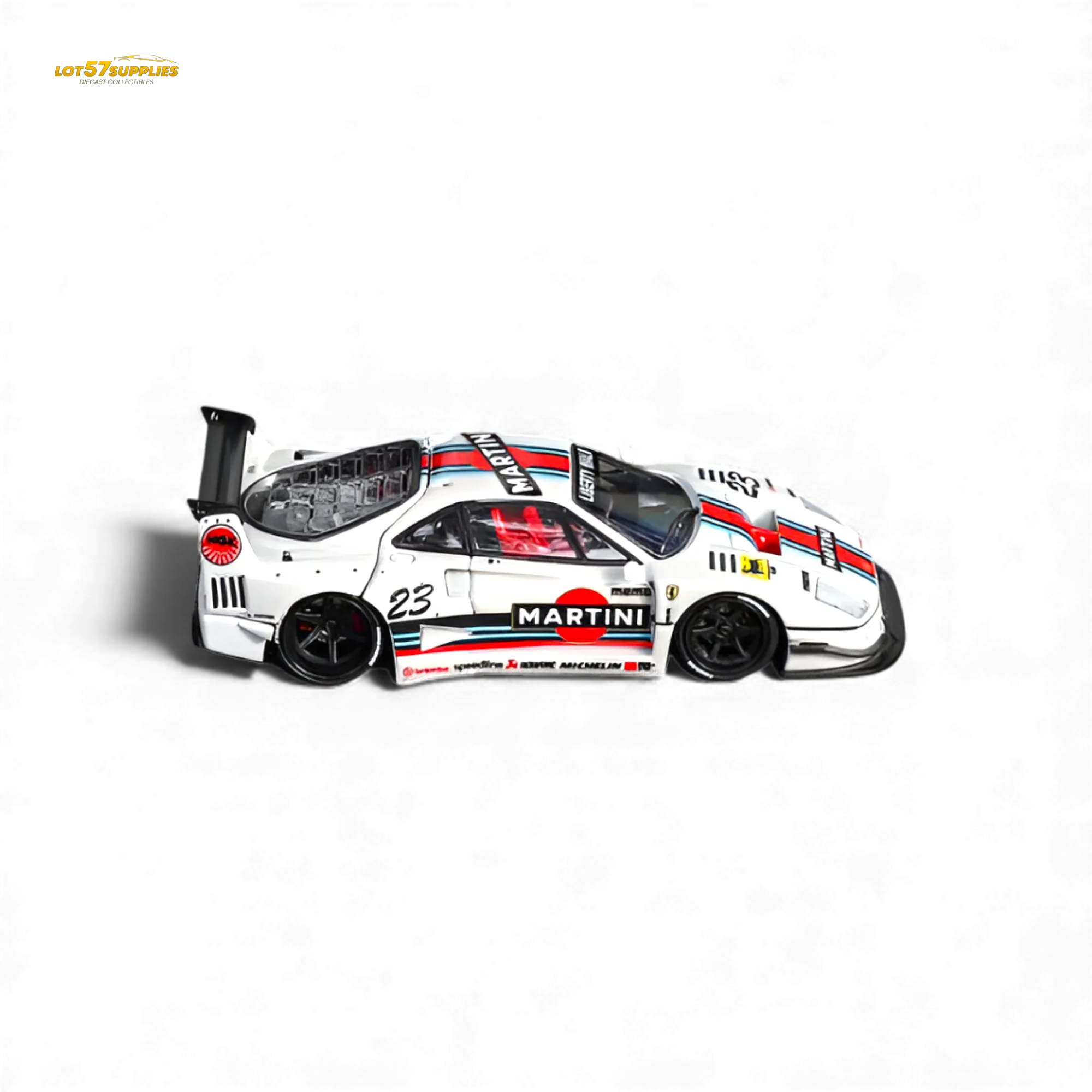 (Pre-Order) Star Models Ferrari F40 LB-Works Martini 23# 1:64 - Image 5