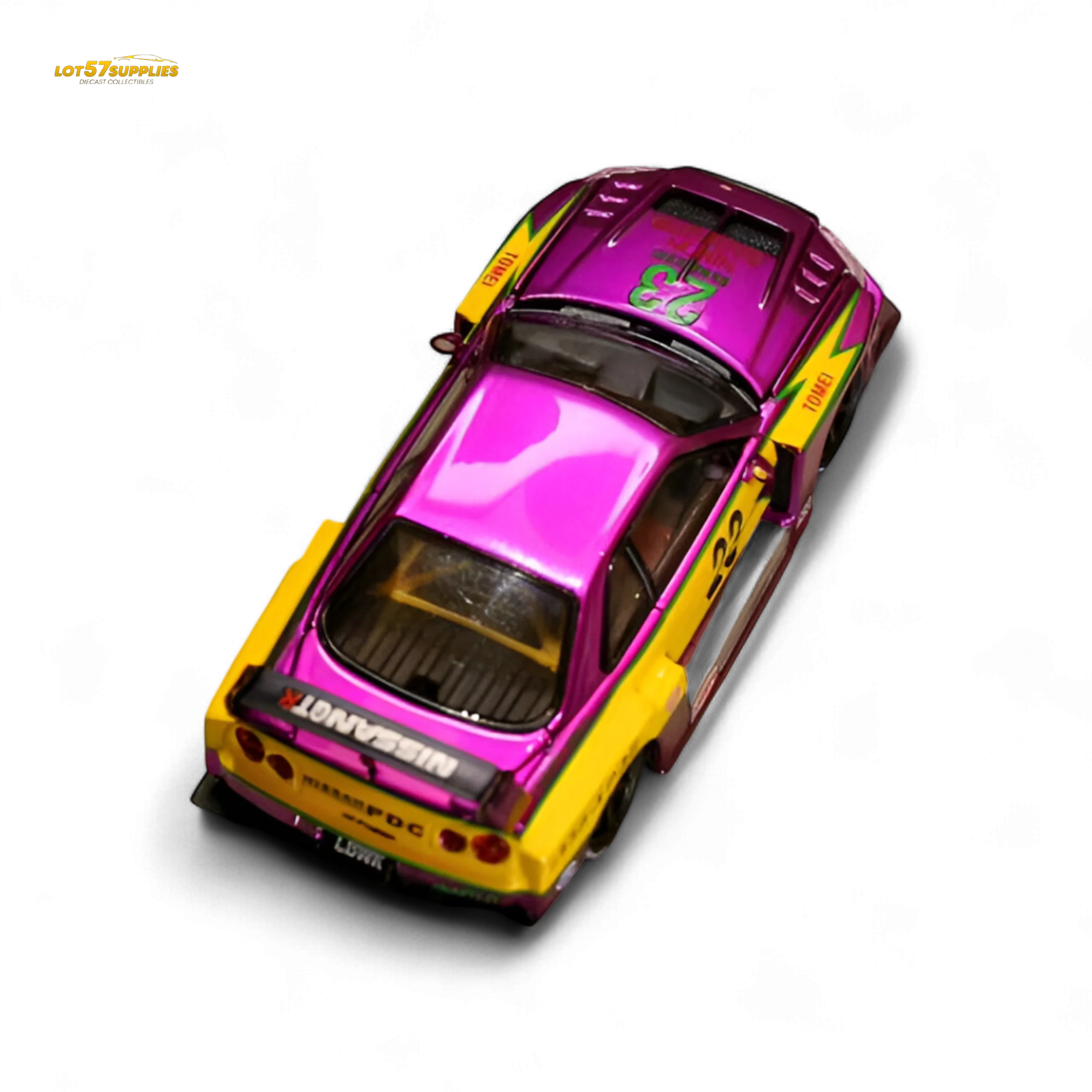 (Pre-Order) Street Weapon LBWK ER34 Chromed Purple Special Edition 1:64 - Image 3