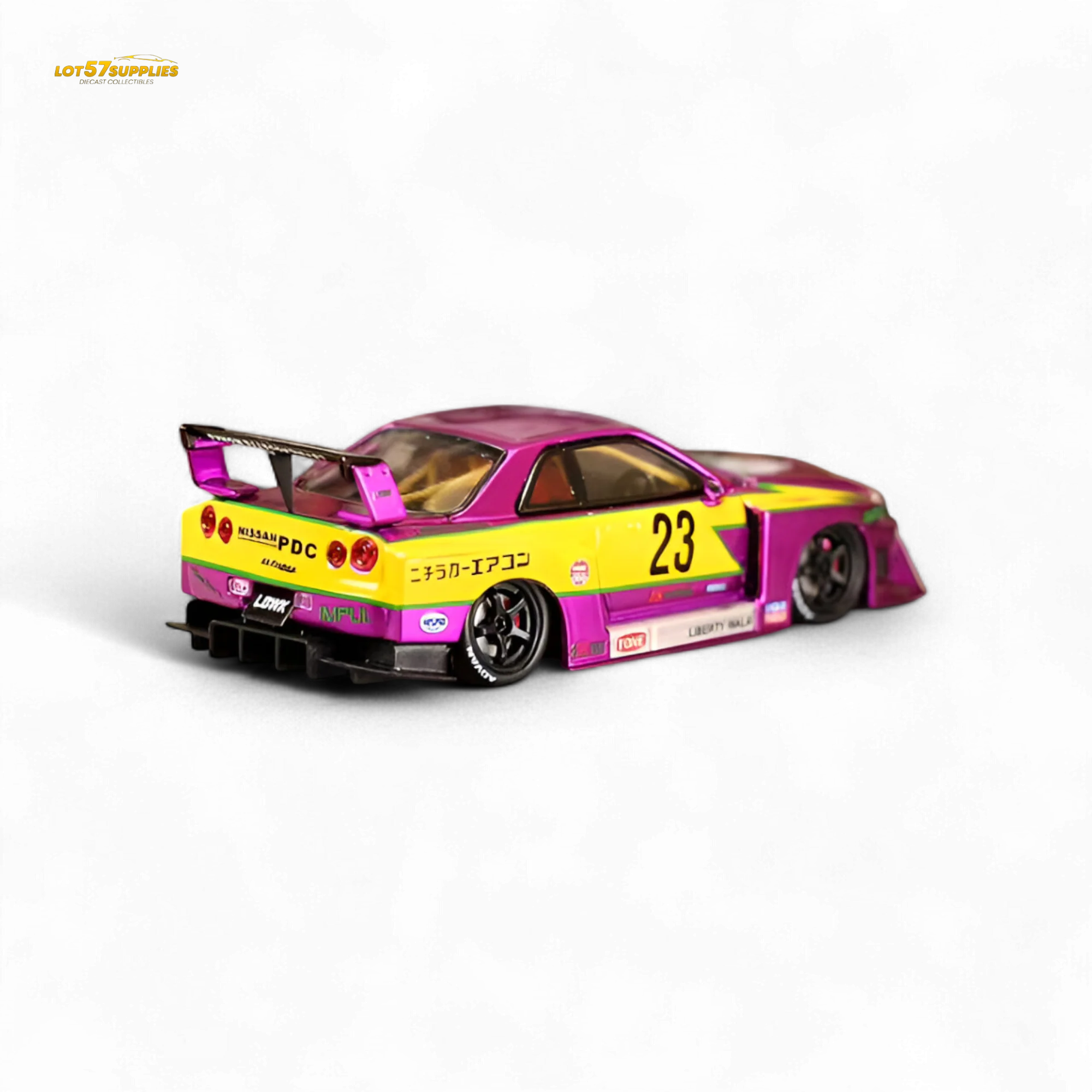 (Pre-Order) Street Weapon LBWK ER34 Chromed Purple Special Edition 1:64 - Image 5