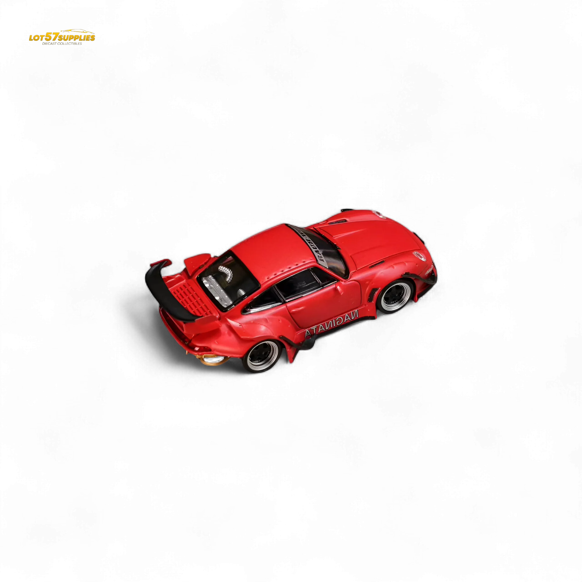 (Pre-Order) Street Weapon RWB 993 Naginata Red Livery 1:64 - Image 4