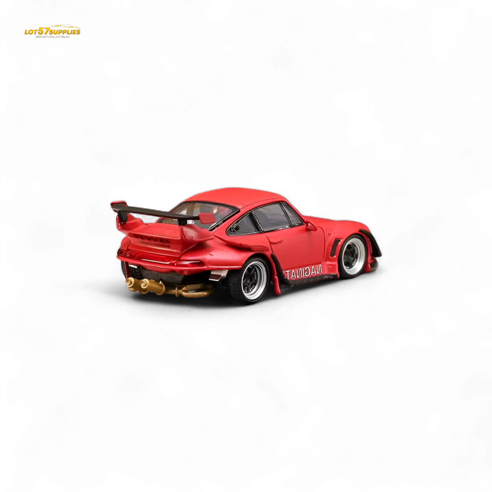 (Pre-Order) Street Weapon RWB 993 Naginata Red Livery 1:64 - Image 5
