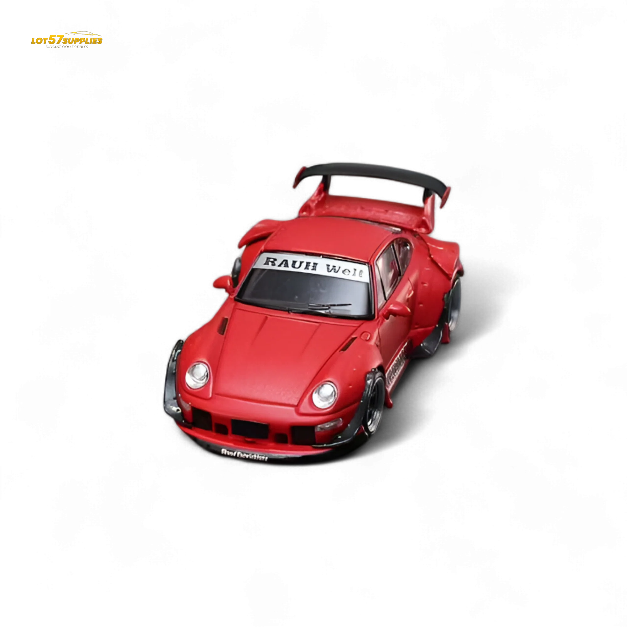(Pre-Order) Street Weapon RWB 993 Naginata Red Livery 1:64 - Image 6
