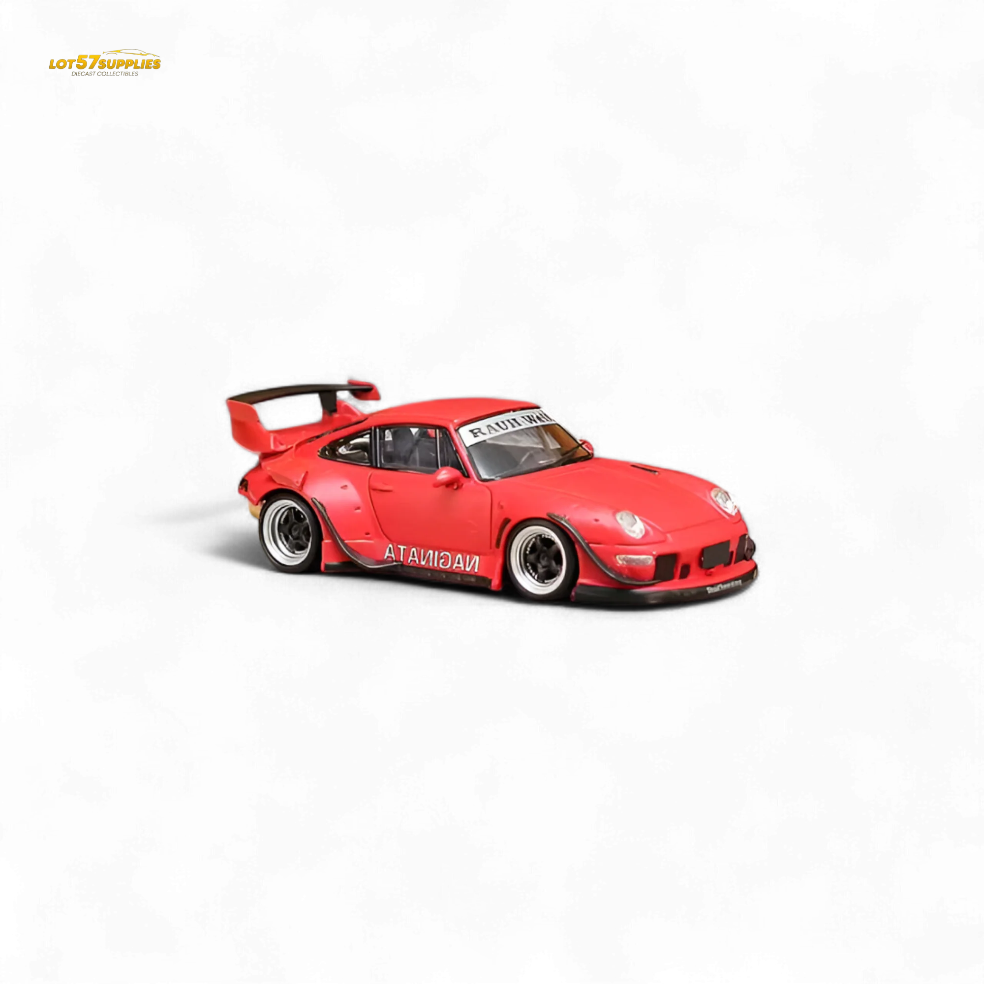 (Pre-Order) Street Weapon RWB 993 Naginata Red Livery 1:64 - Image 7