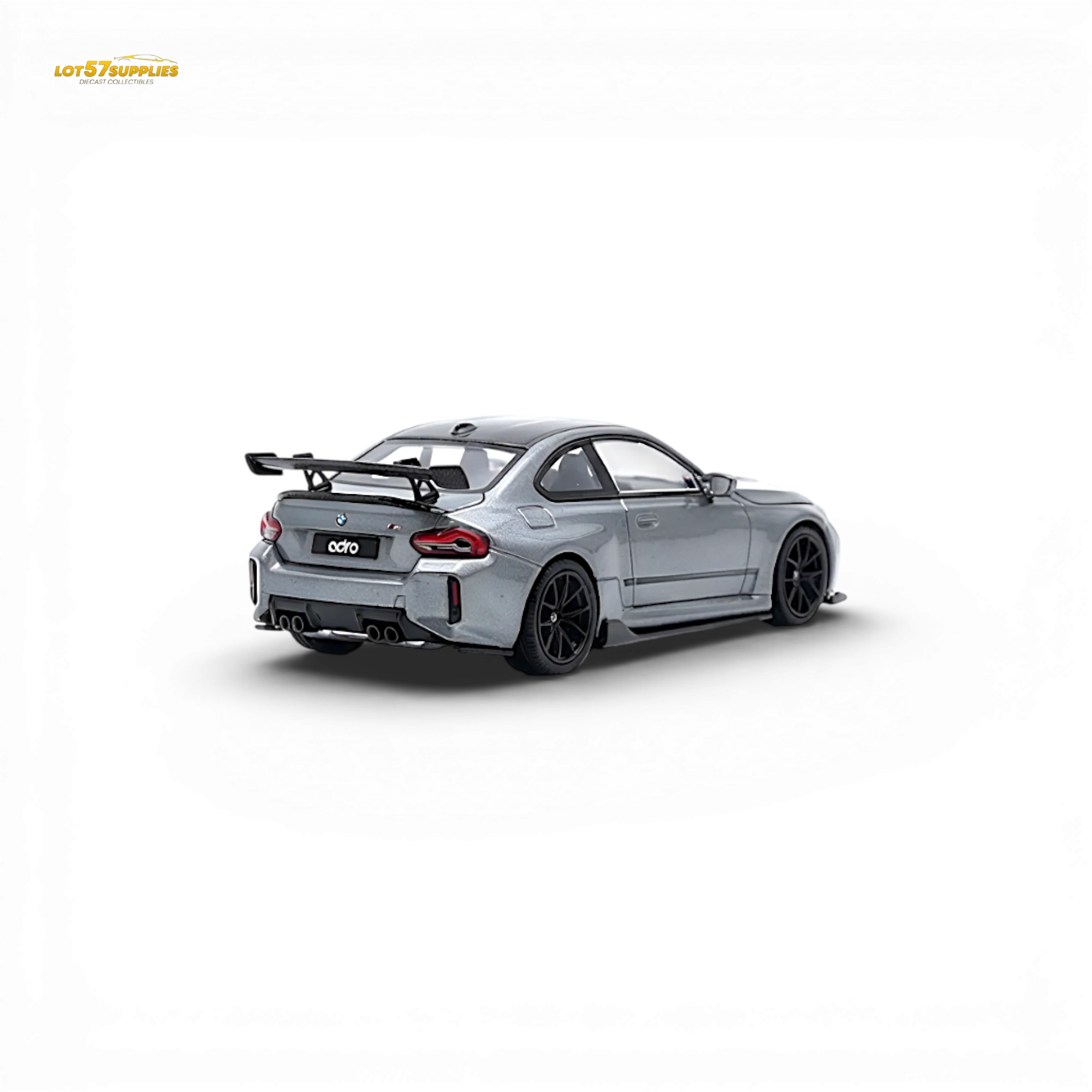 (Pre-Order) SW BMW G87 M2 ADRO - Low Tail Titanium Grey 1:64 - Image 2