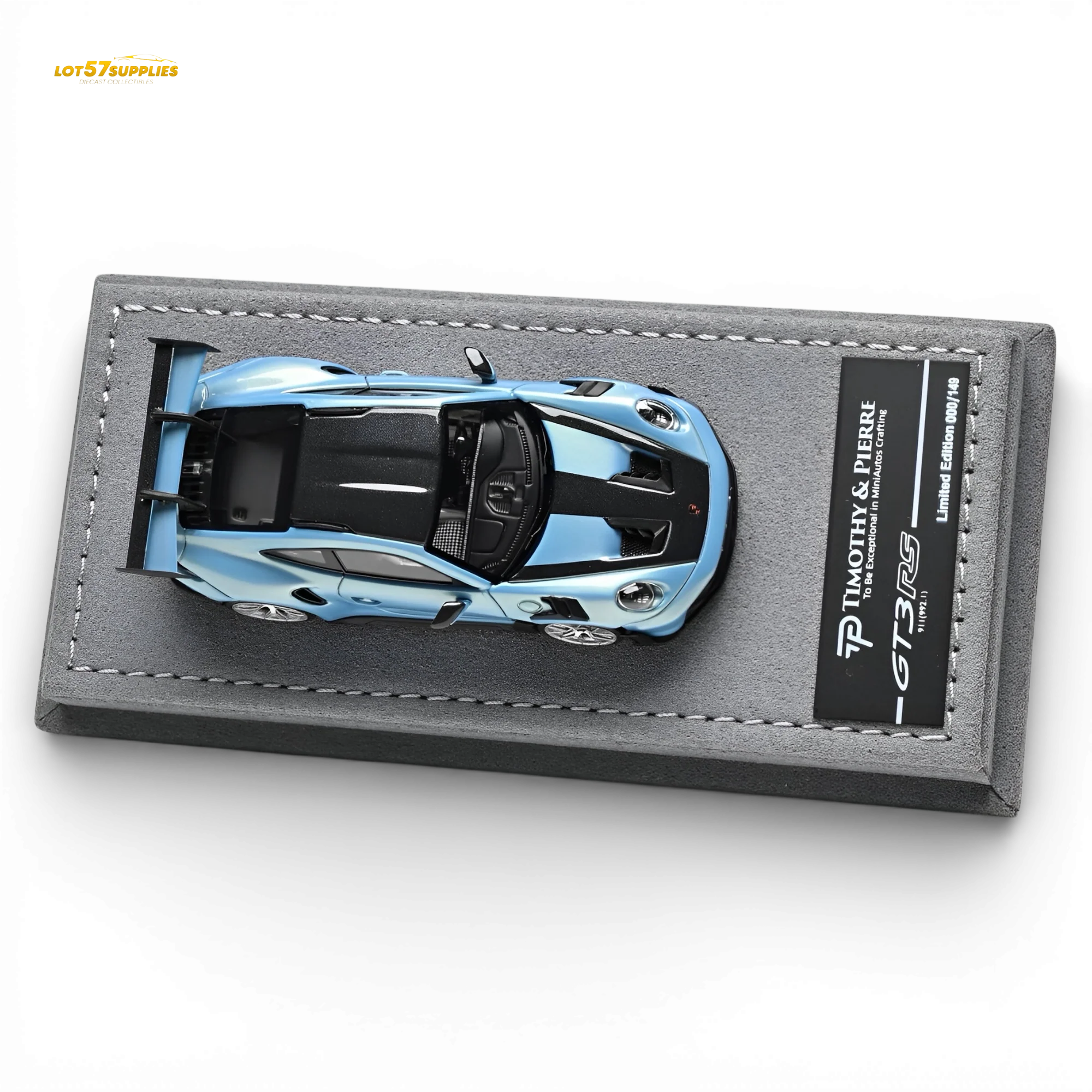 (Pre-Order) TP Porsche 911 992 GT3 RS - Blue 1:64 - Image 3