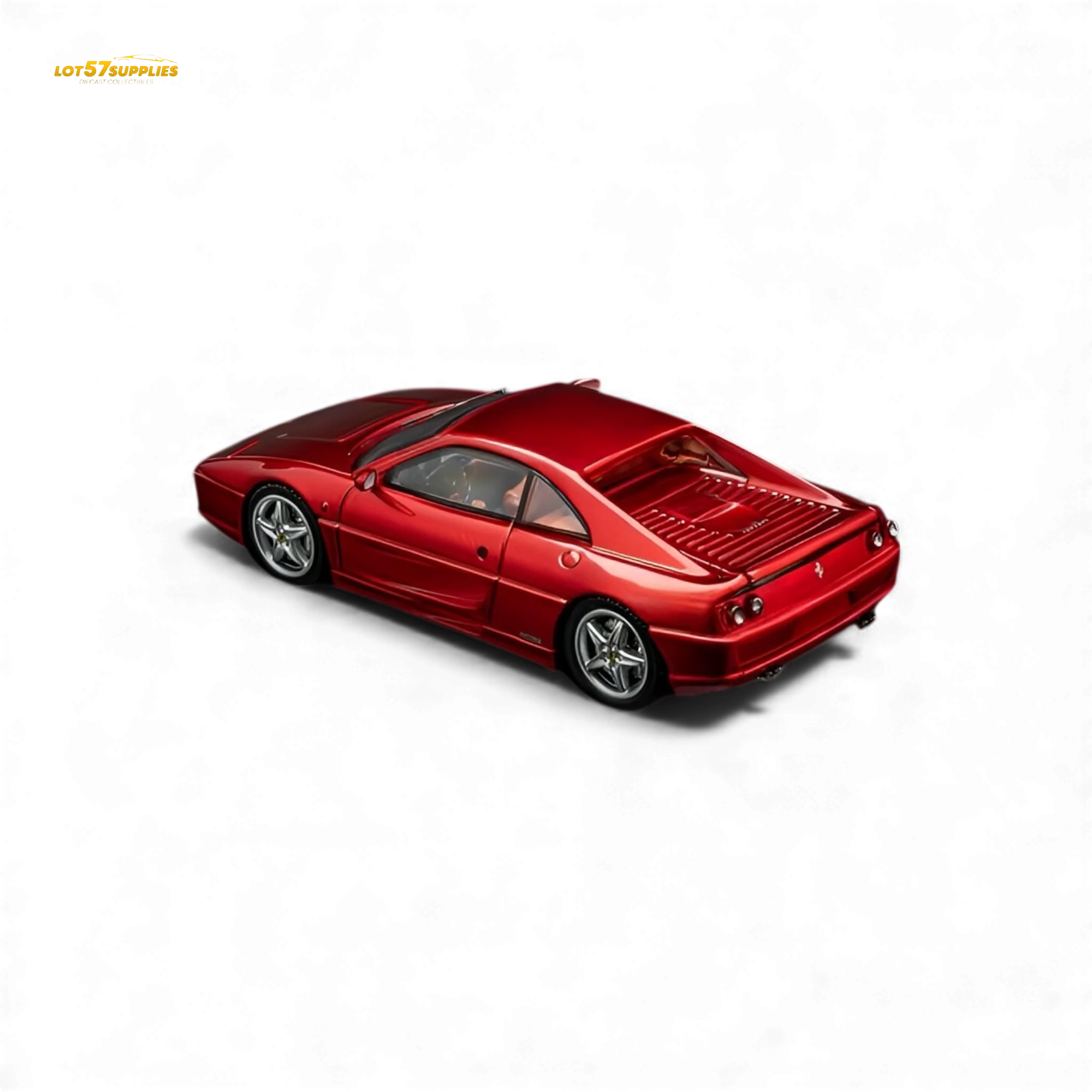 (Pre-Order) TPC Ferrari F355 Challenge Metallic Red 1:64 - Image 3