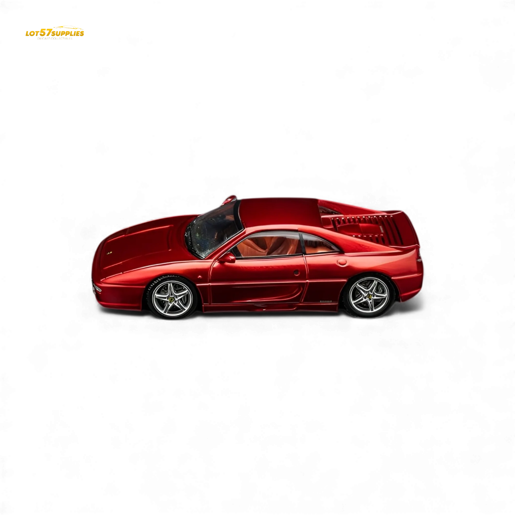 (Pre-Order) TPC Ferrari F355 Challenge Metallic Red 1:64 - Image 4