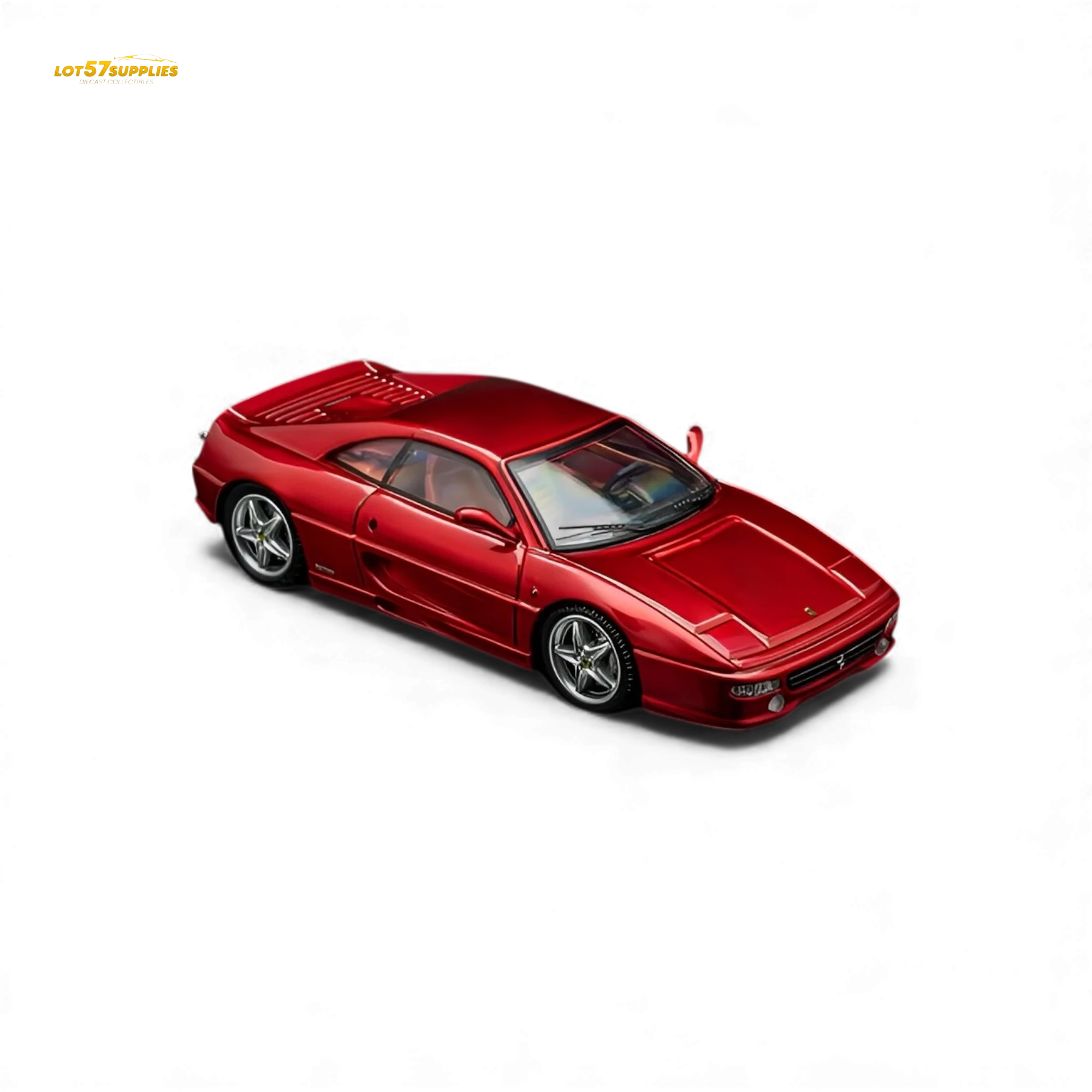 (Pre-Order) TPC Ferrari F355 Challenge Metallic Red 1:64 - Image 6