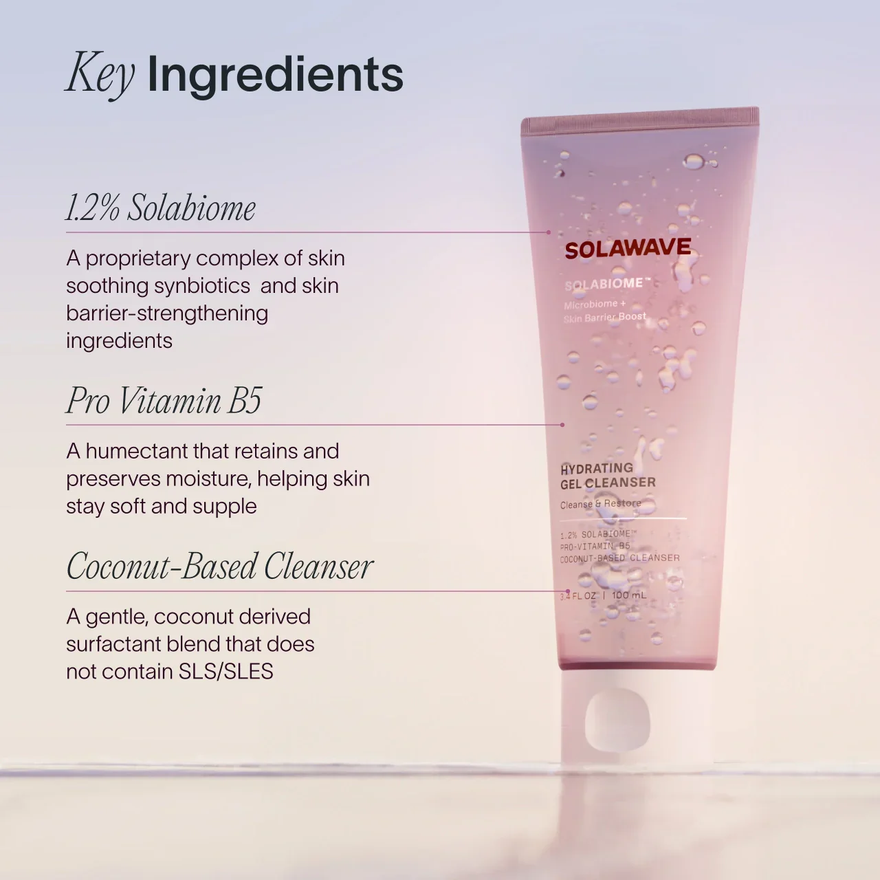 Pre- & Probiotic Hydrating Gel Cleanser - Image 3
