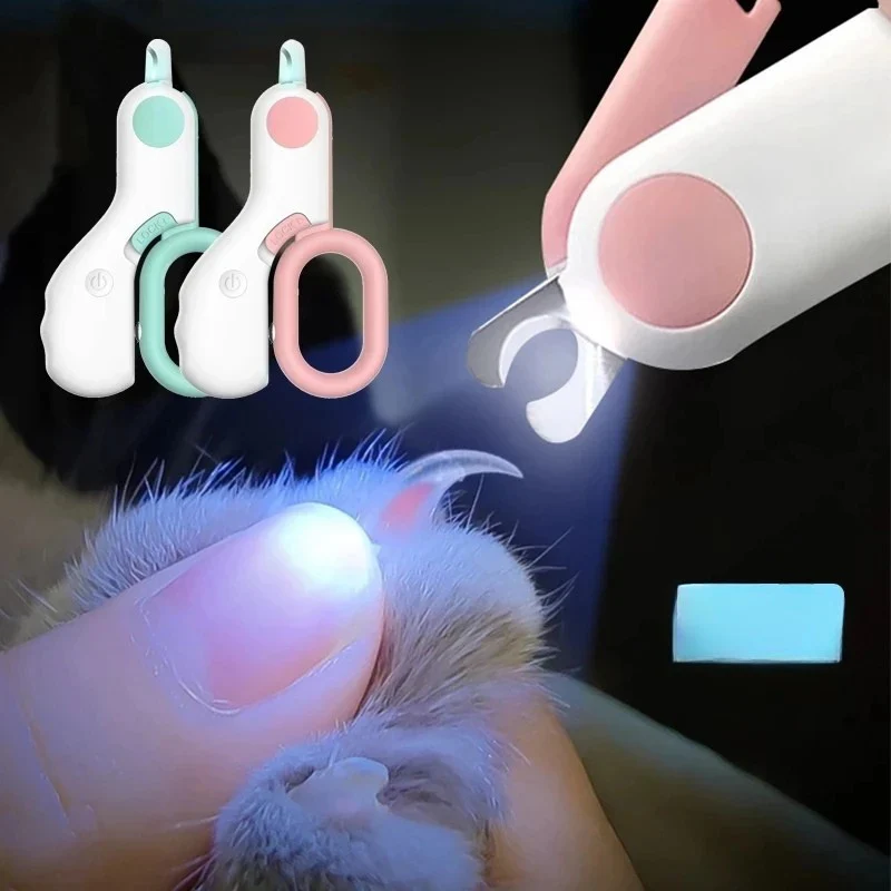 Precision Cat Nail Clipper with Safety Guard and LED Light - Image 3