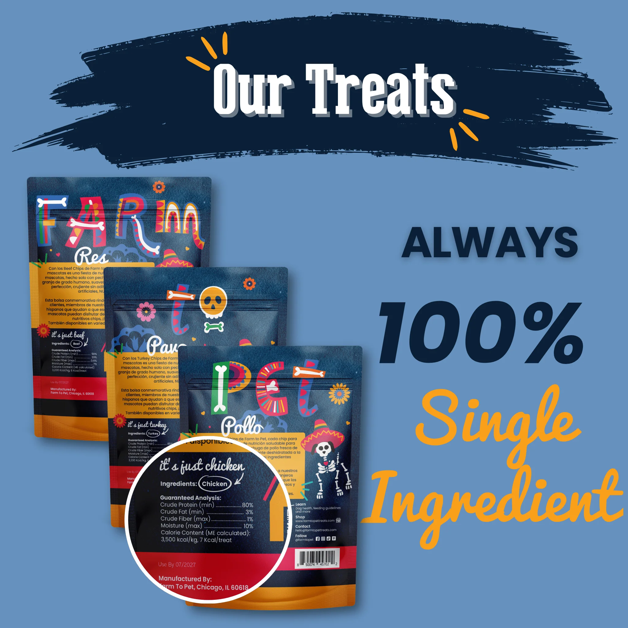 Premios Para Perros Fiesta Pack | Dog Treat Variety Bundle - Image 2