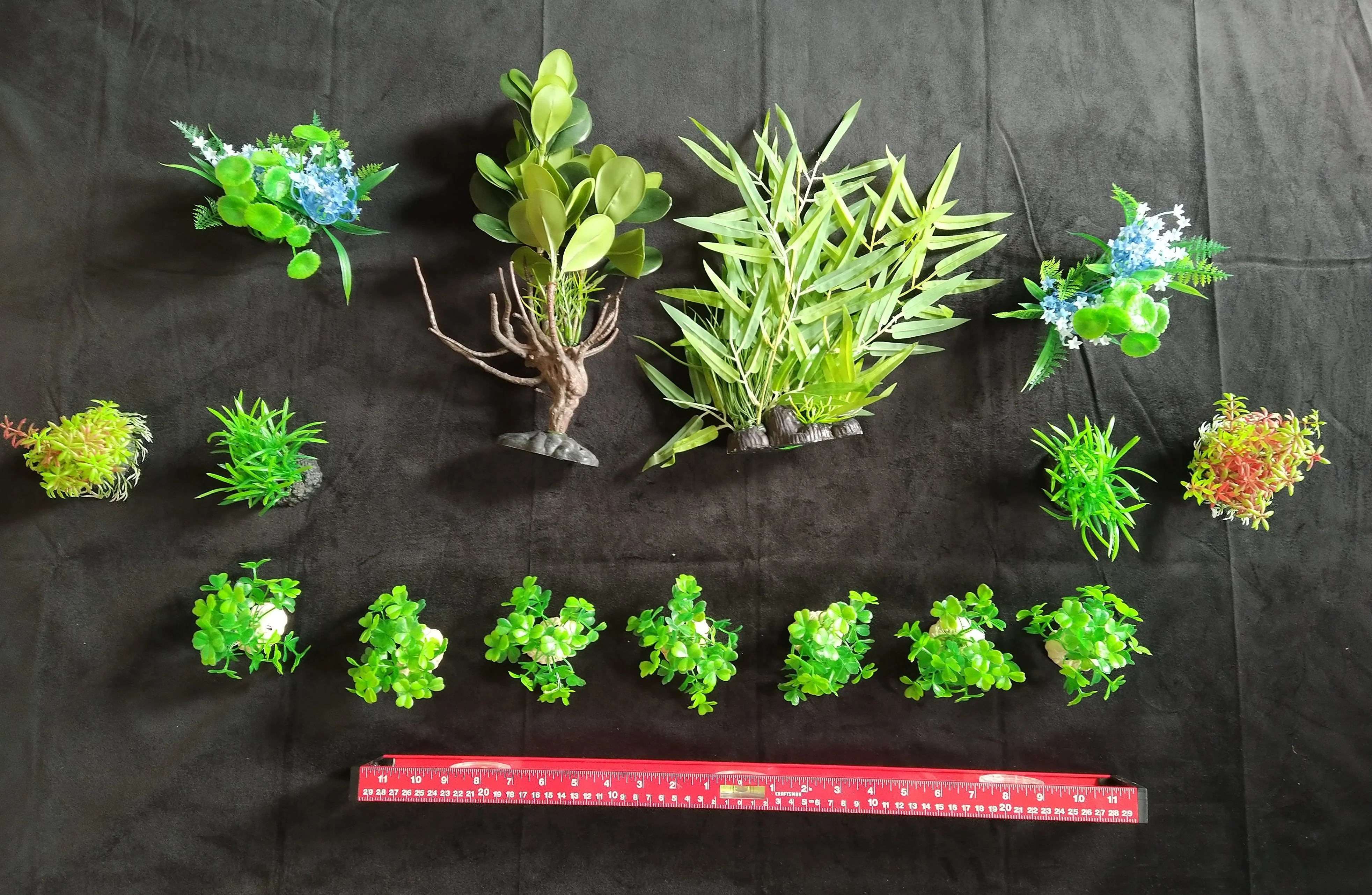 Premium Artificial Aquarium Plant Package for Fish Tank. NATURE AT ITS BEST - Image 2