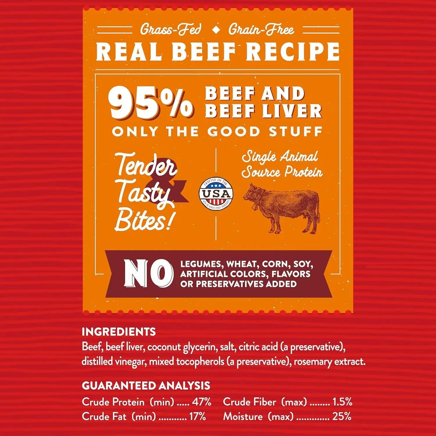 Premium Beef Jerky Dog Treats - 95% Real Meat Bites for Sensitive Stomachs - Image 3
