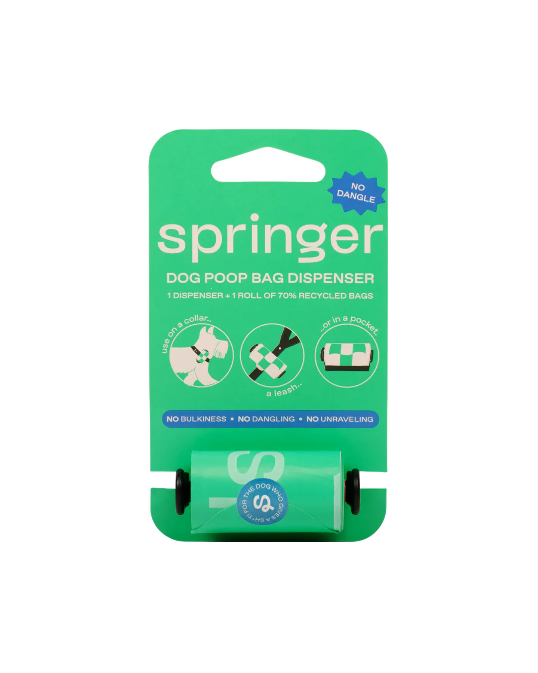 Premium Dog Poop Bag Dispenser + 15 Bags - Image 10